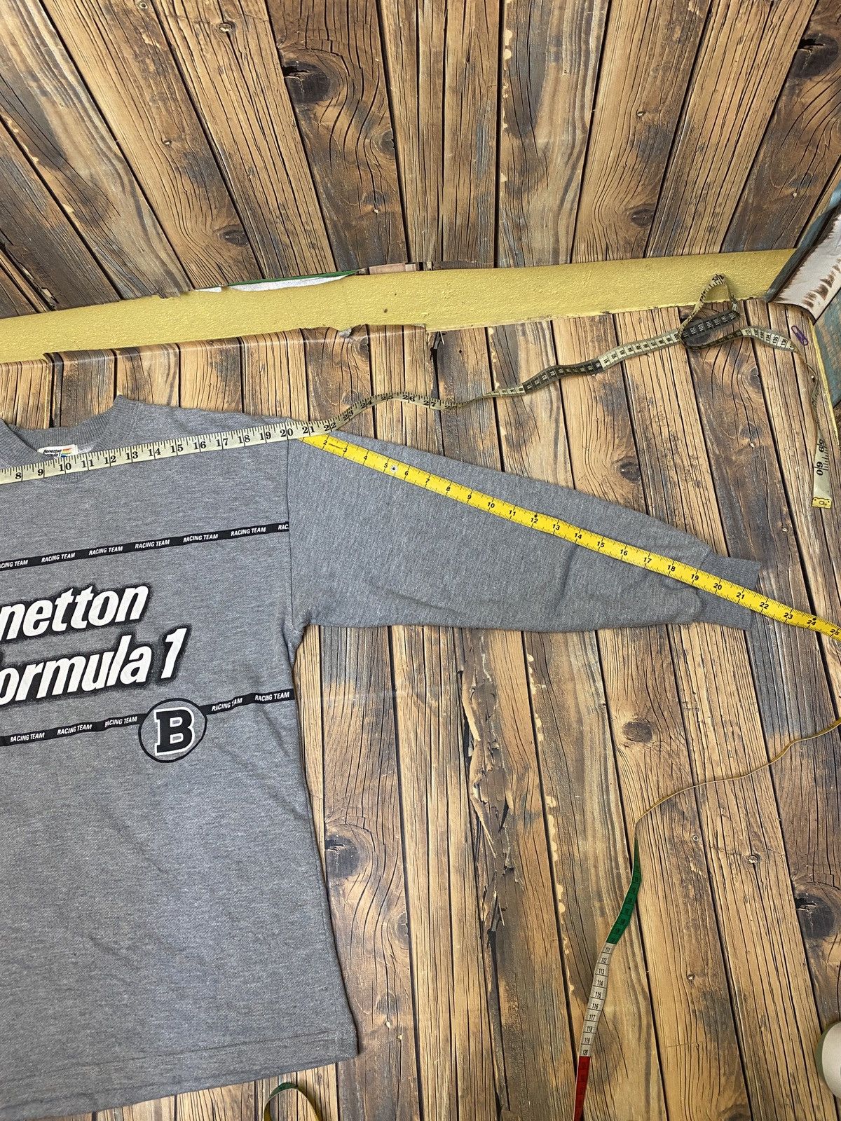 Vintage Vintage benetton formula 1 crewneck sweatshirt Size US M / EU 48-50 / 2 - 5 Thumbnail