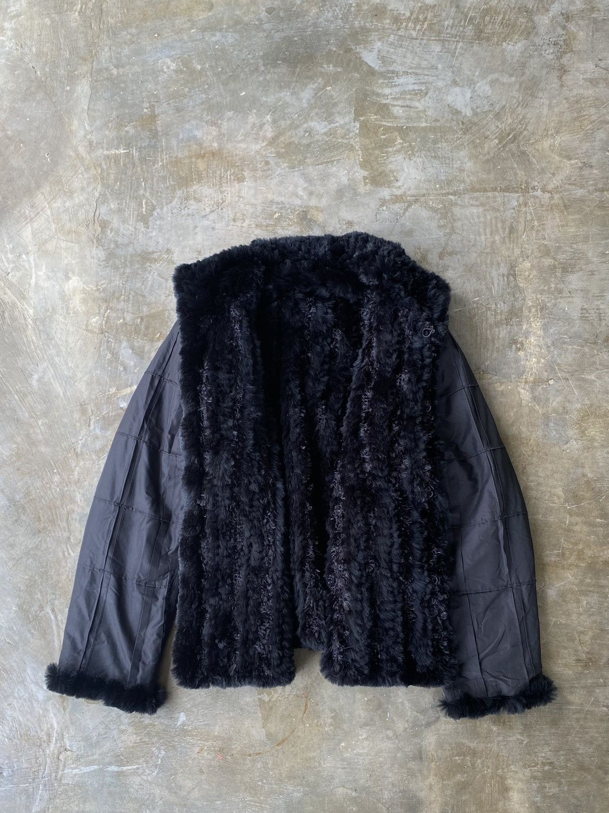Japanese Brand × KMRii × Le Grande Bleu (L.G.B.) 2000s Regence Faux Fur Reversible Jacket Size US L / EU 52-54 / 3 - 4 Thumbnail