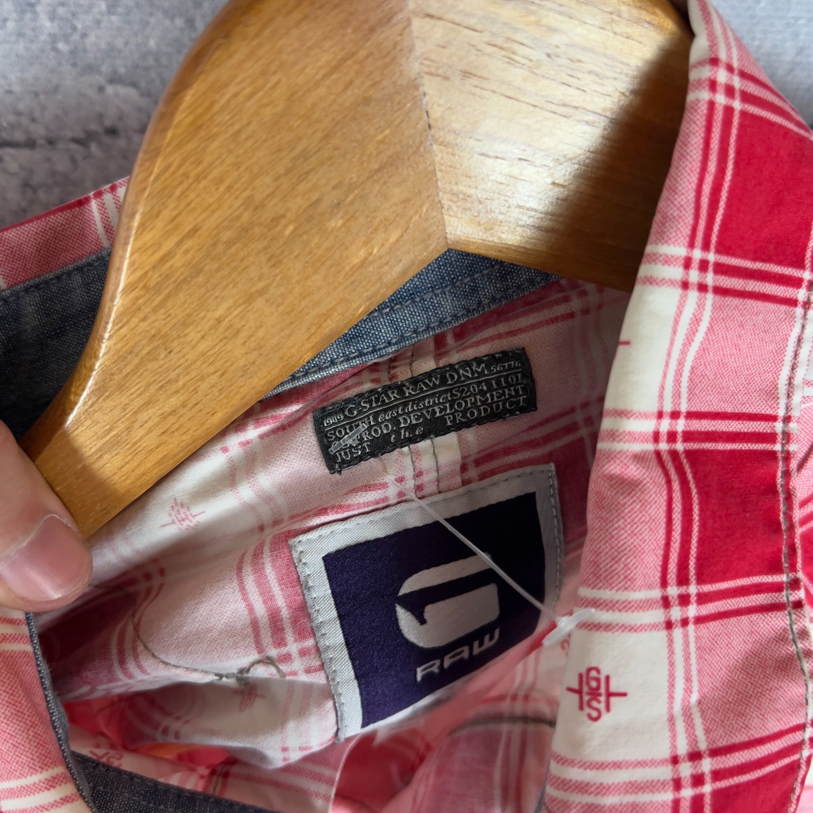 G-Star G Star Raw Shirt Men's Size M Multicolor Plaid Long Sleeve ` Size US M / EU 48-50 / 2 - 5 Thumbnail