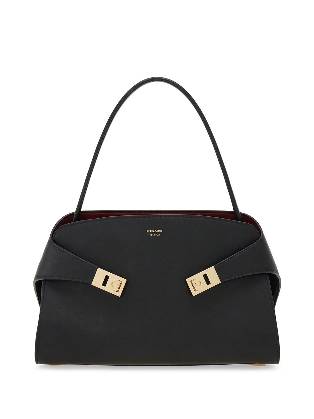 Salvatore Ferragamo HUG SOFT MEDIUM BICOLOR SHOULDER BAG Size ONE SIZE - 1 Thumbnail