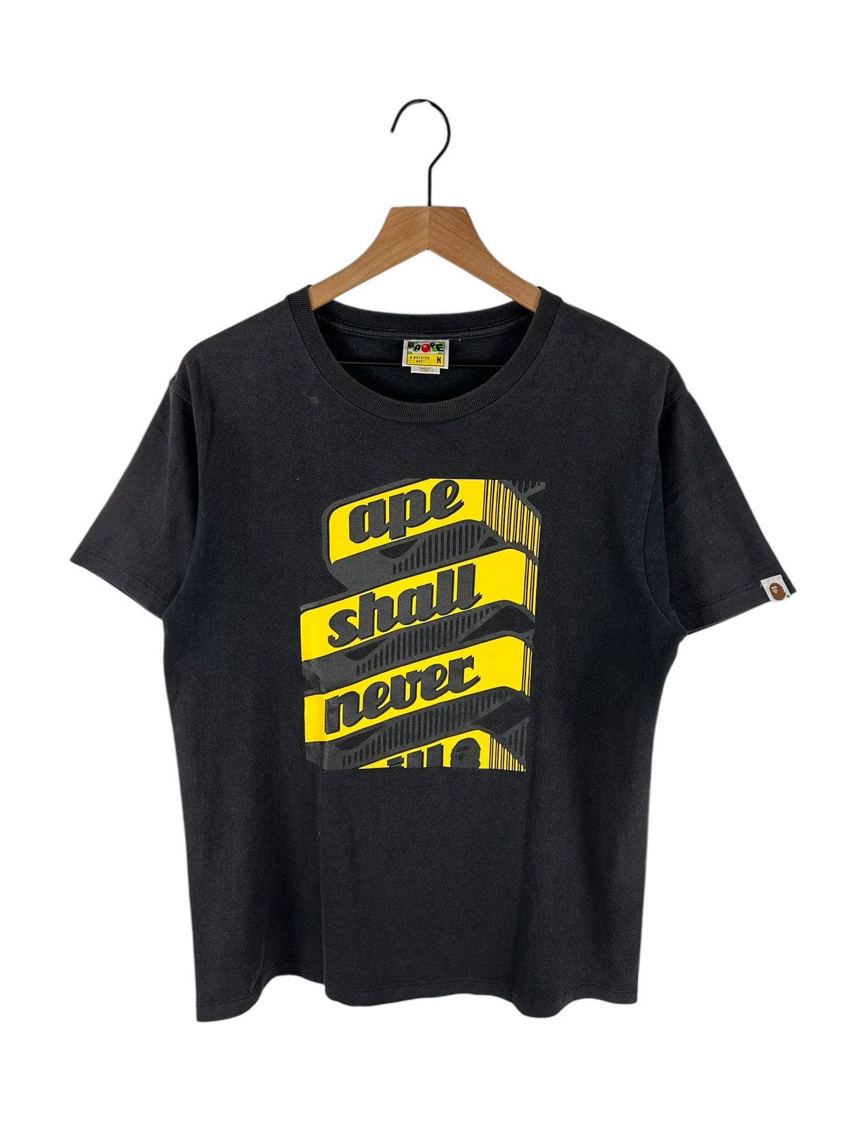 Bape ASANK Logo Print T-Shirt