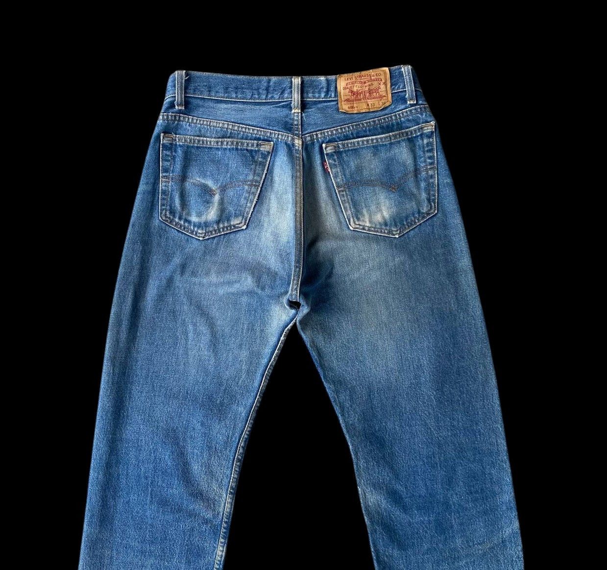 Levi's Vintage Clothing VINTAGE 1992 LEVIS 501xx BLUEWASH FADED BUTTON 520 W31X32.5" Size US 31 - 11 Thumbnail