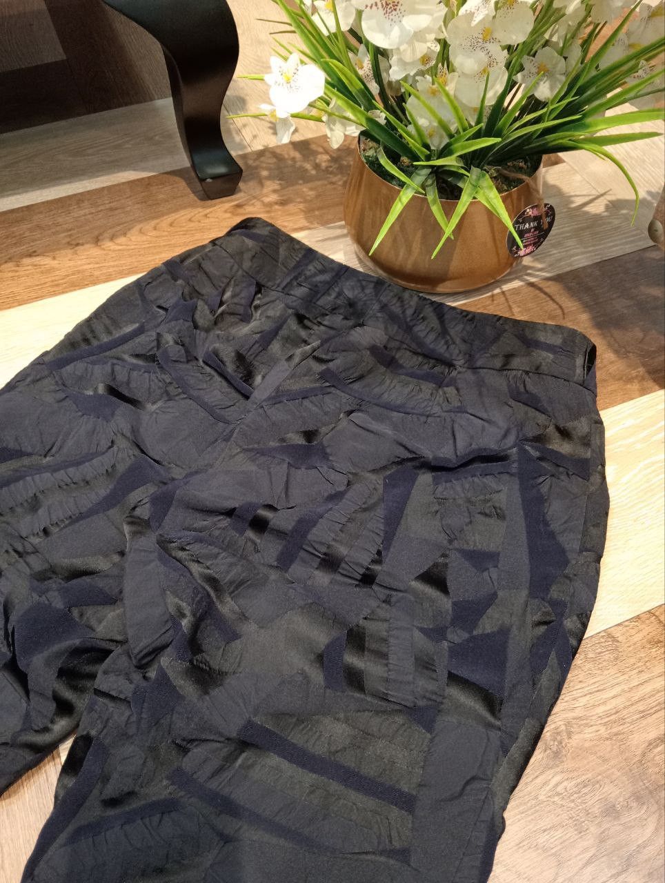 Issey Miyake VINTAGE ISSEY MIYAKE GEOMETRIC PLEATED TROUSERS Size 29" - 9 Thumbnail