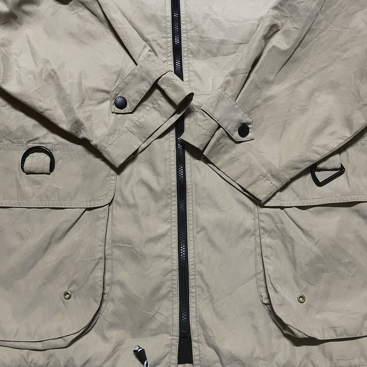 Japanese Brand Vintage Claudio Valentino nylon jacket Size US L / EU 52-54 / 3 - 5 Thumbnail