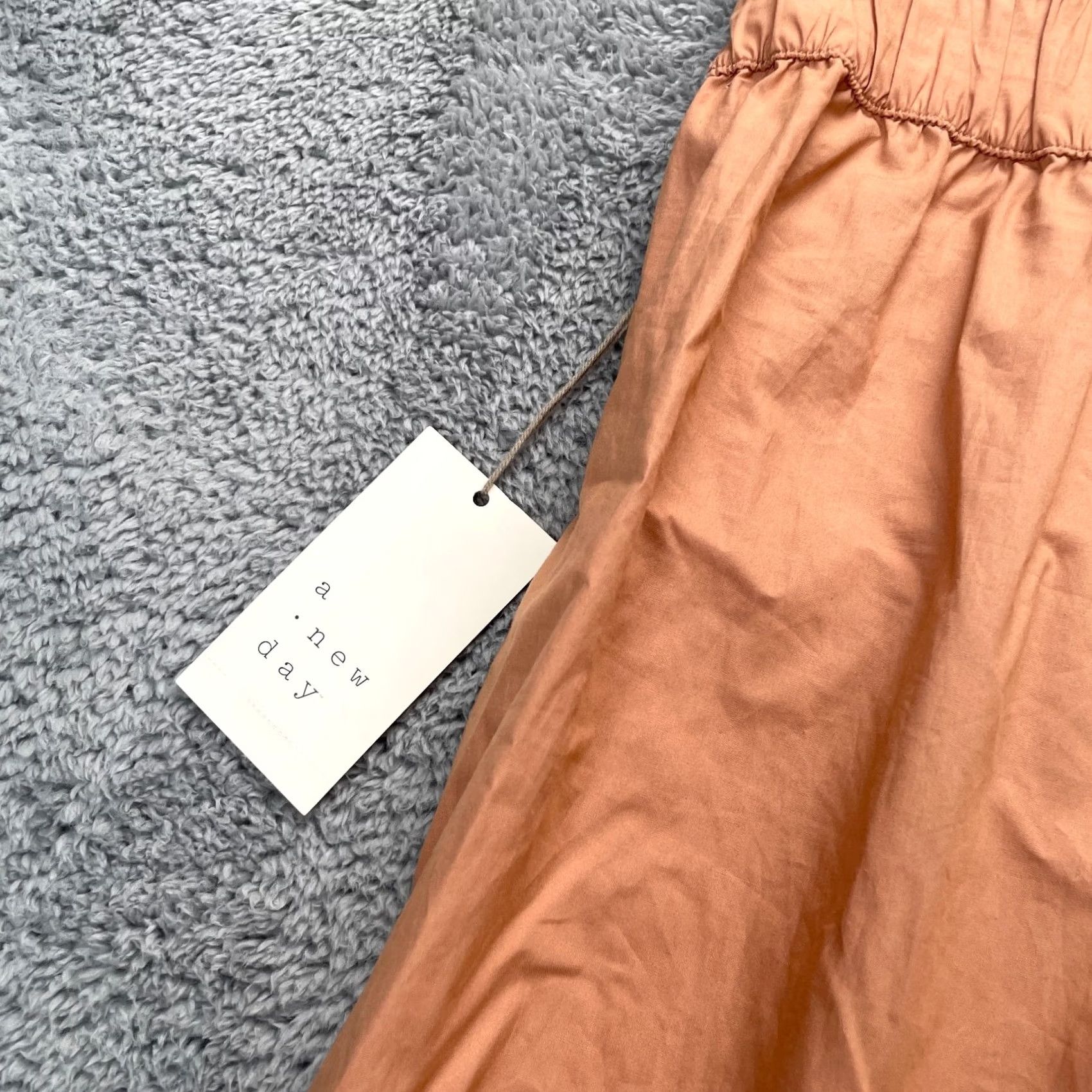 Vintage A New Day Skirt Womens XL Pink A Line Ruffled Hem Pleated Elastic Waist Size 40" / US 18 - 3 Thumbnail