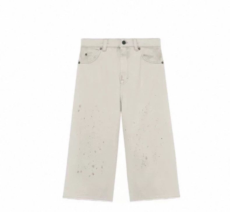 Our Legacy Our Legacy size26 Splashed ink straight jeans Size 26" / US 2 / IT 38 - 1 Thumbnail