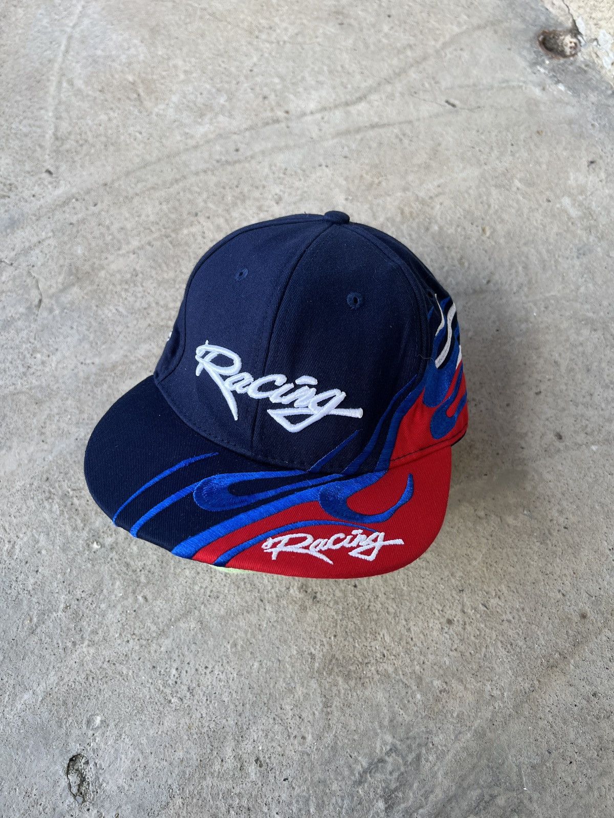 Vintage Vintage Racing Hat Size ONE SIZE - 1 Thumbnail