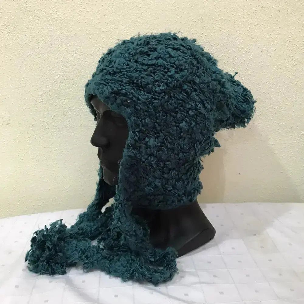 Japanese Brand Japanese Brand Knit Earflap Beanie Hat Size ONE SIZE - 2 Thumbnail