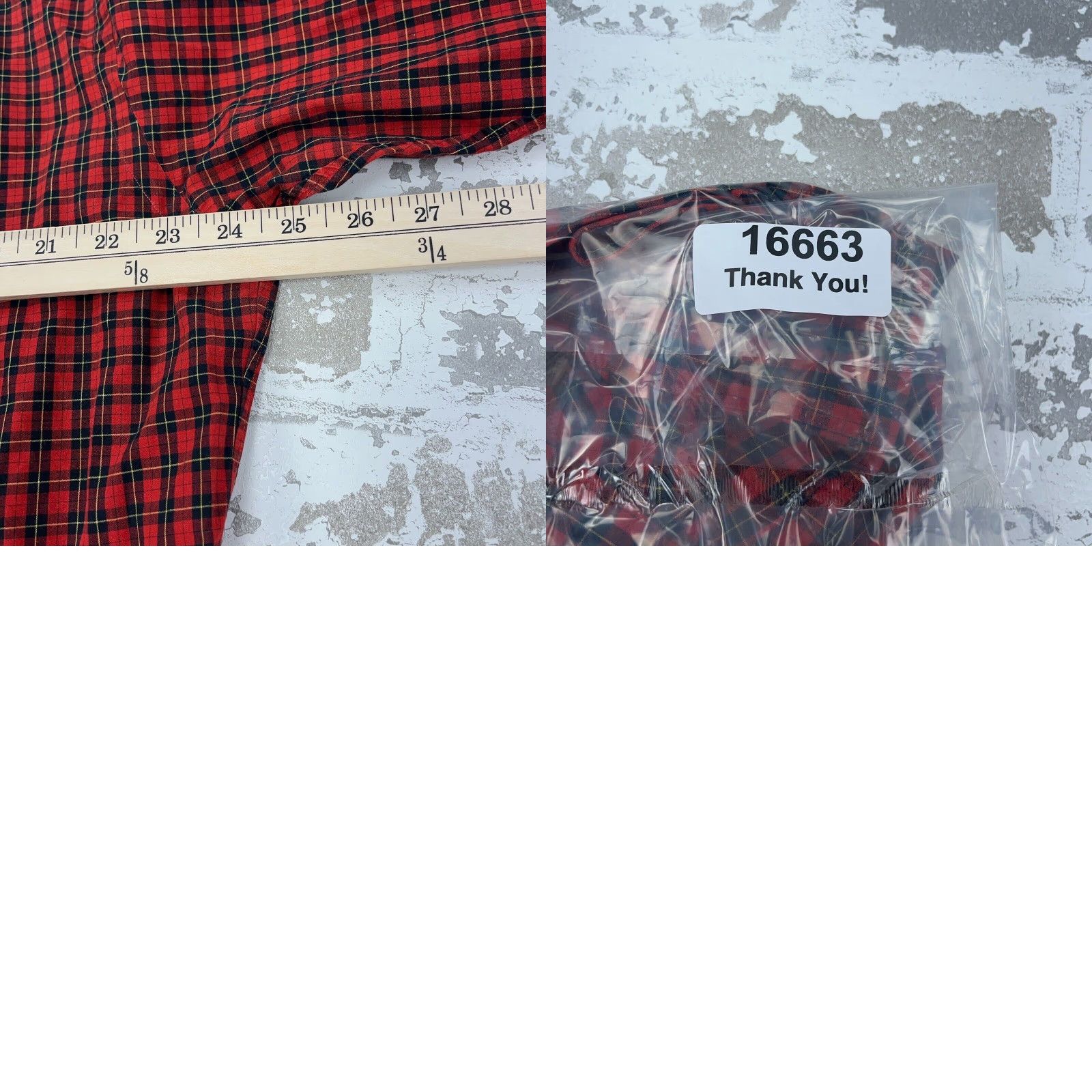 Ralph Lauren Ralph Lauren Shirt Men Button Up Plaid 16 34 Green Red Casual Classic Cotton Long Sleeve Size US L / EU 52-54 / 3 - 8 Thumbnail