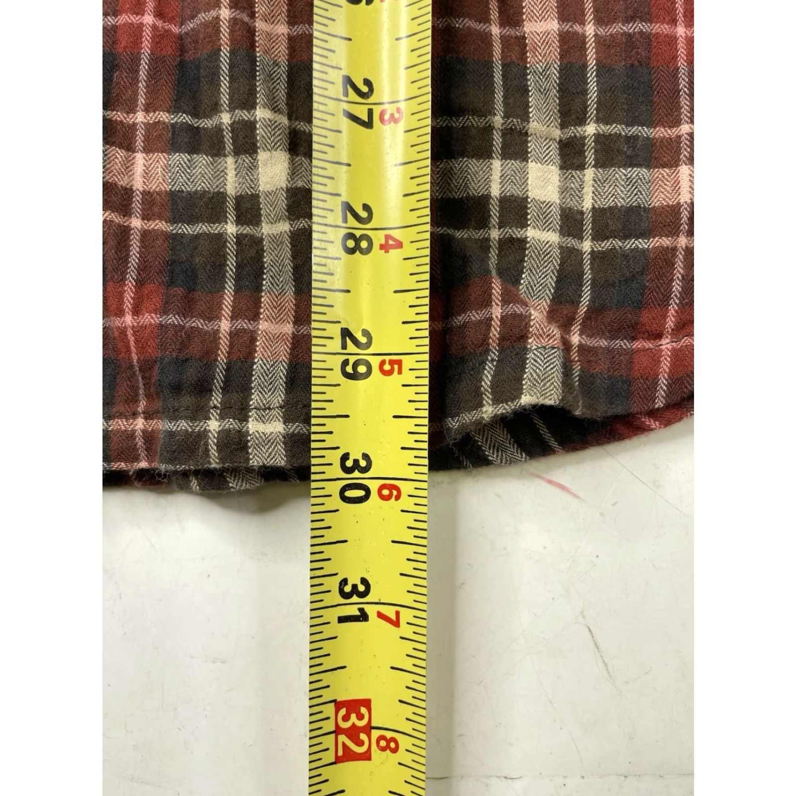 James Perse James Perse Plaid Flannel Shirt Mens Long Sleeve Button-Up 3 Button Front Cotton Spandex Stretch Multicolor Size US S / EU 44-46 / 1 - 5 Thumbnail