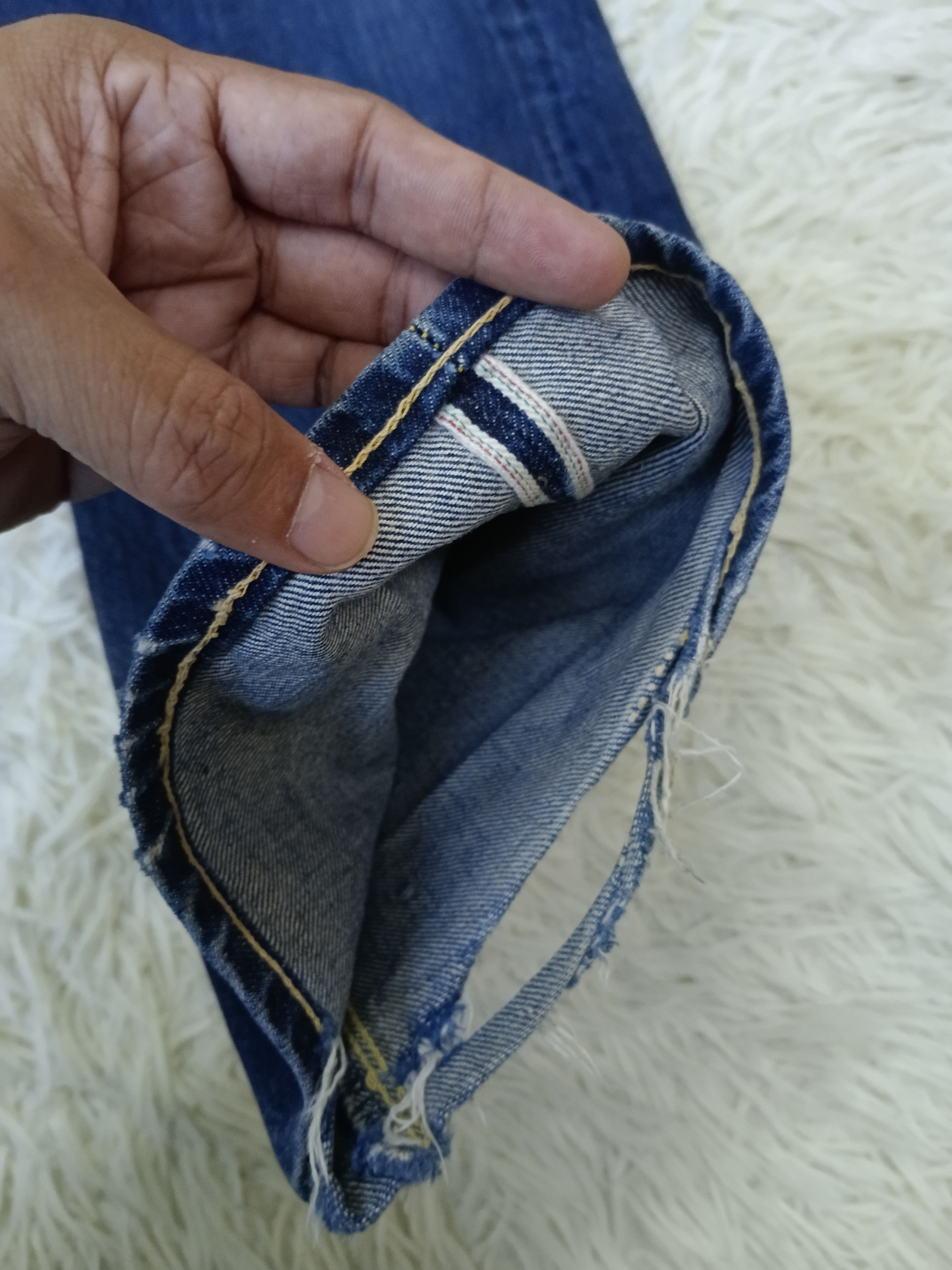 Studio D'Artisan STUDIO D'ARTISAN SELVEDGE DENIM PANTS Size US 26 / EU 42 - 7 Thumbnail