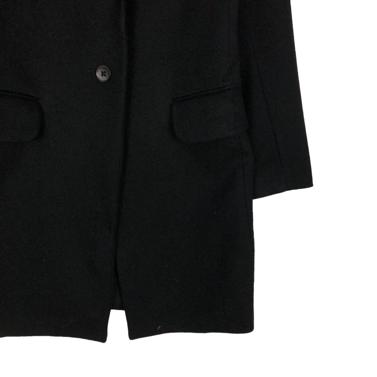 Jil Sander 🔥Rich Black Long Jacket Jill Sander J+ Japan Size US S / EU 44-46 / 1 - 5 Thumbnail