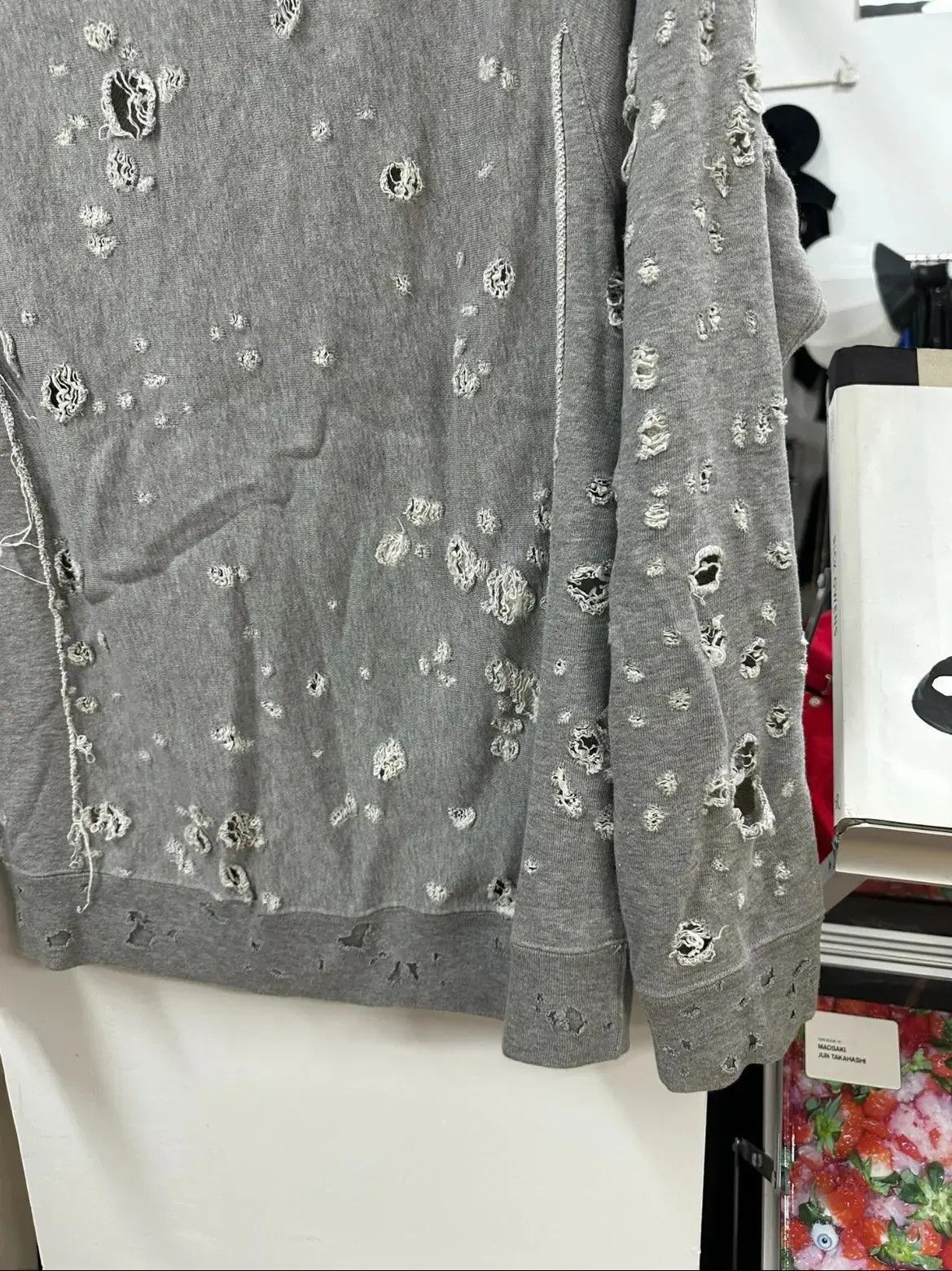 Takahiromiyashita The Soloist. Takahiromiyashita The Soloist. Distressed Sweatshirt-2507 Size US M / EU 48-50 / 2 - 2 Thumbnail