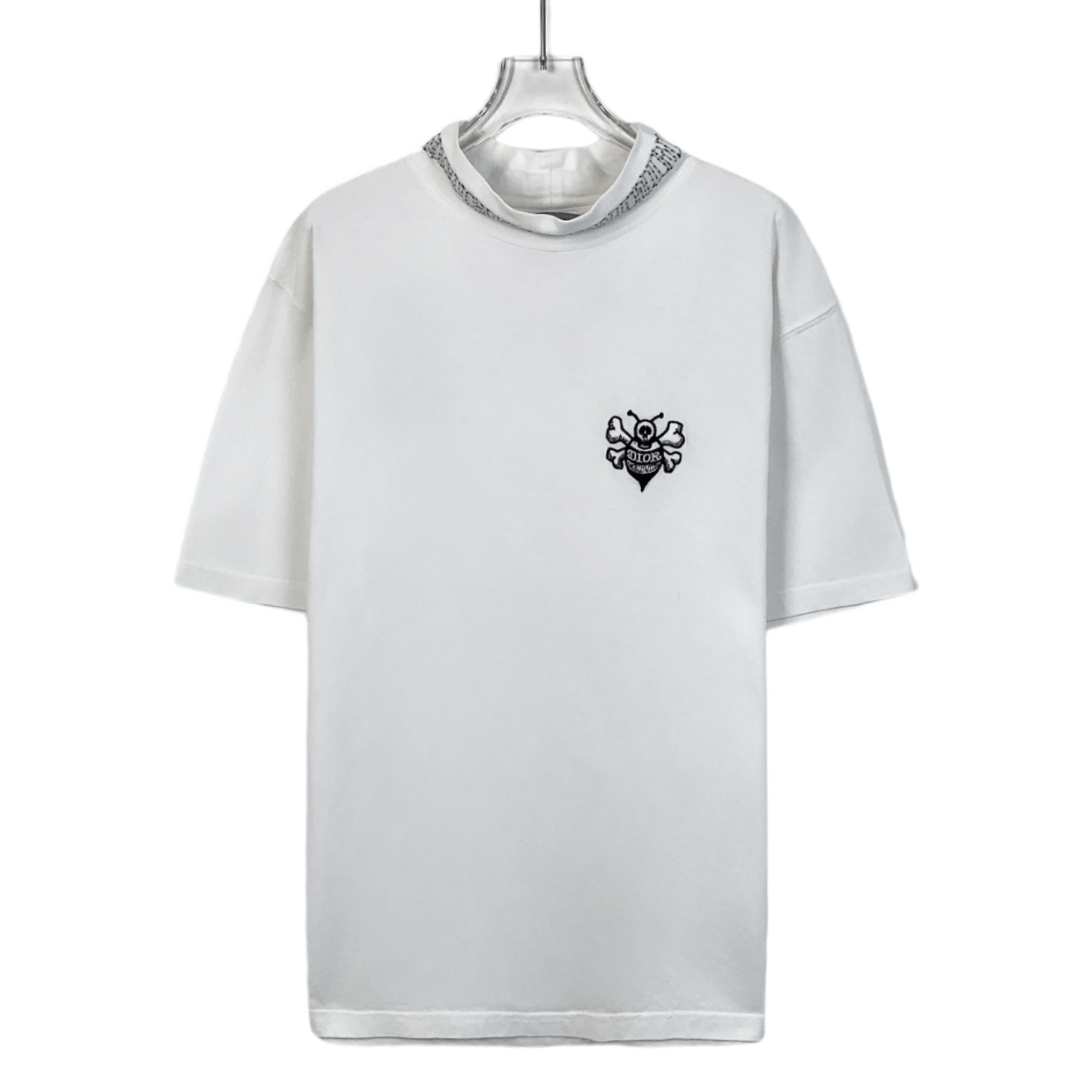 Dior Dior White Logo Cotton Crewneck Tee (Size XS) Size US XS / EU 42 / 0 - 1 Thumbnail