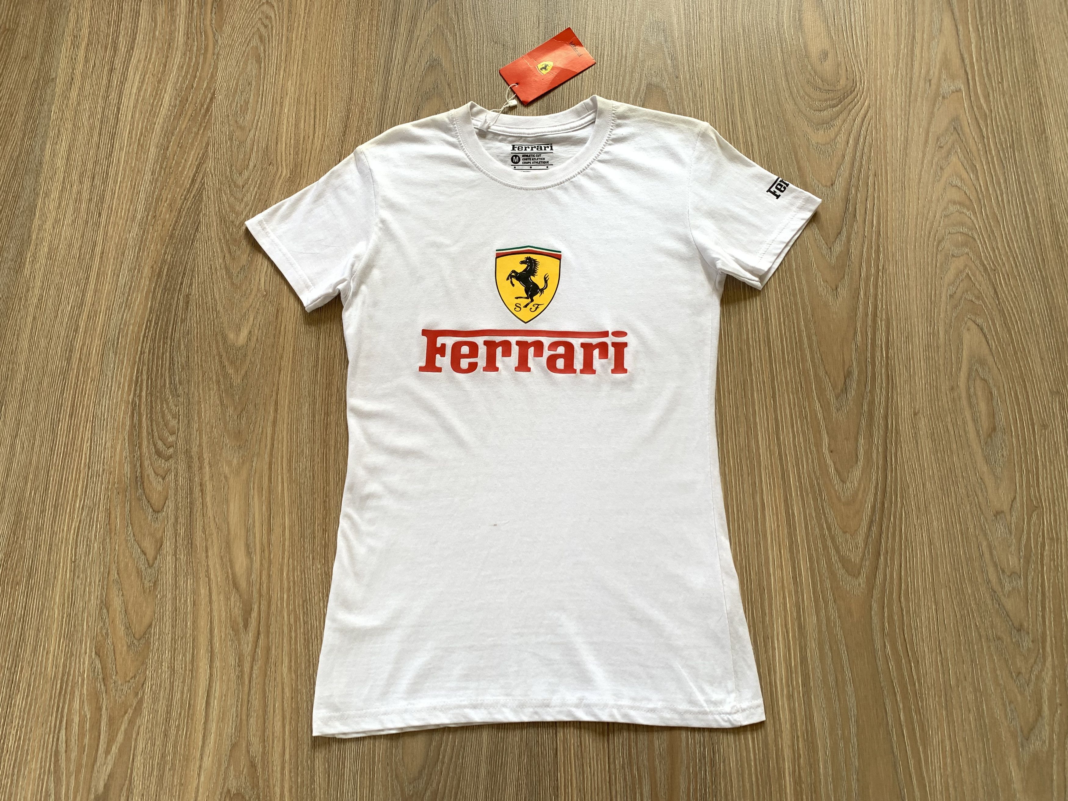 Ferrari × Vintage Women's Ferrari Printed T Shirt Size M / US 6-8 / IT 42-44 - 2 Thumbnail