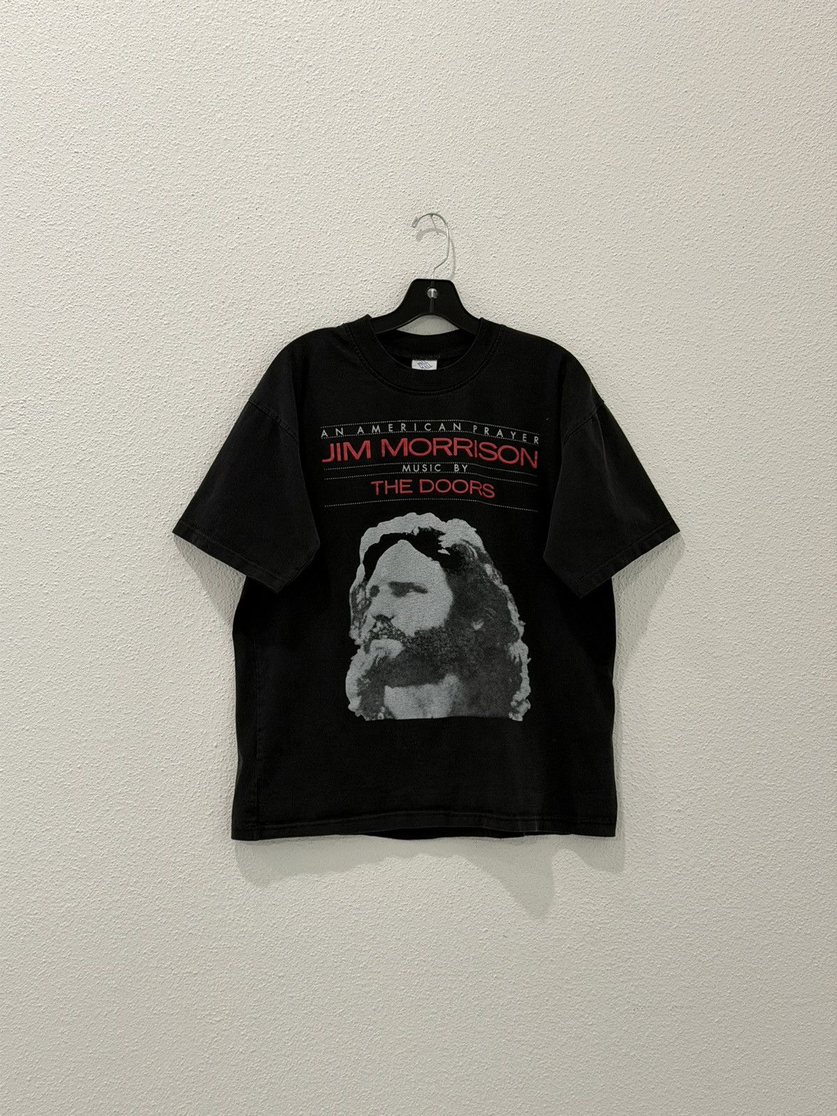 Band Tees Vintage 90s Jim Morrison The Doors M Band Tee Faded Rock USA Size US M / EU 48-50 / 2 - 1 Thumbnail