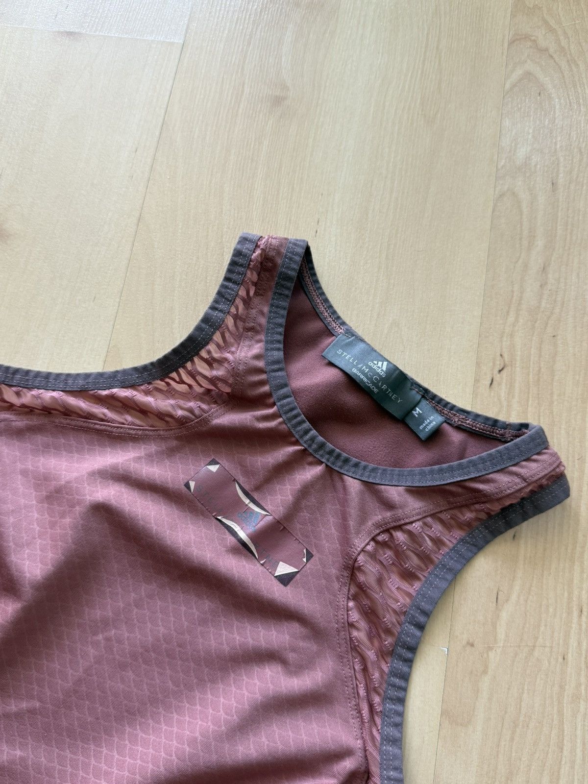 Adidas × Stella McCartney Stella McCartney barricade tank top tshirt Size M / US 6-8 / IT 42-44 - 3 Thumbnail