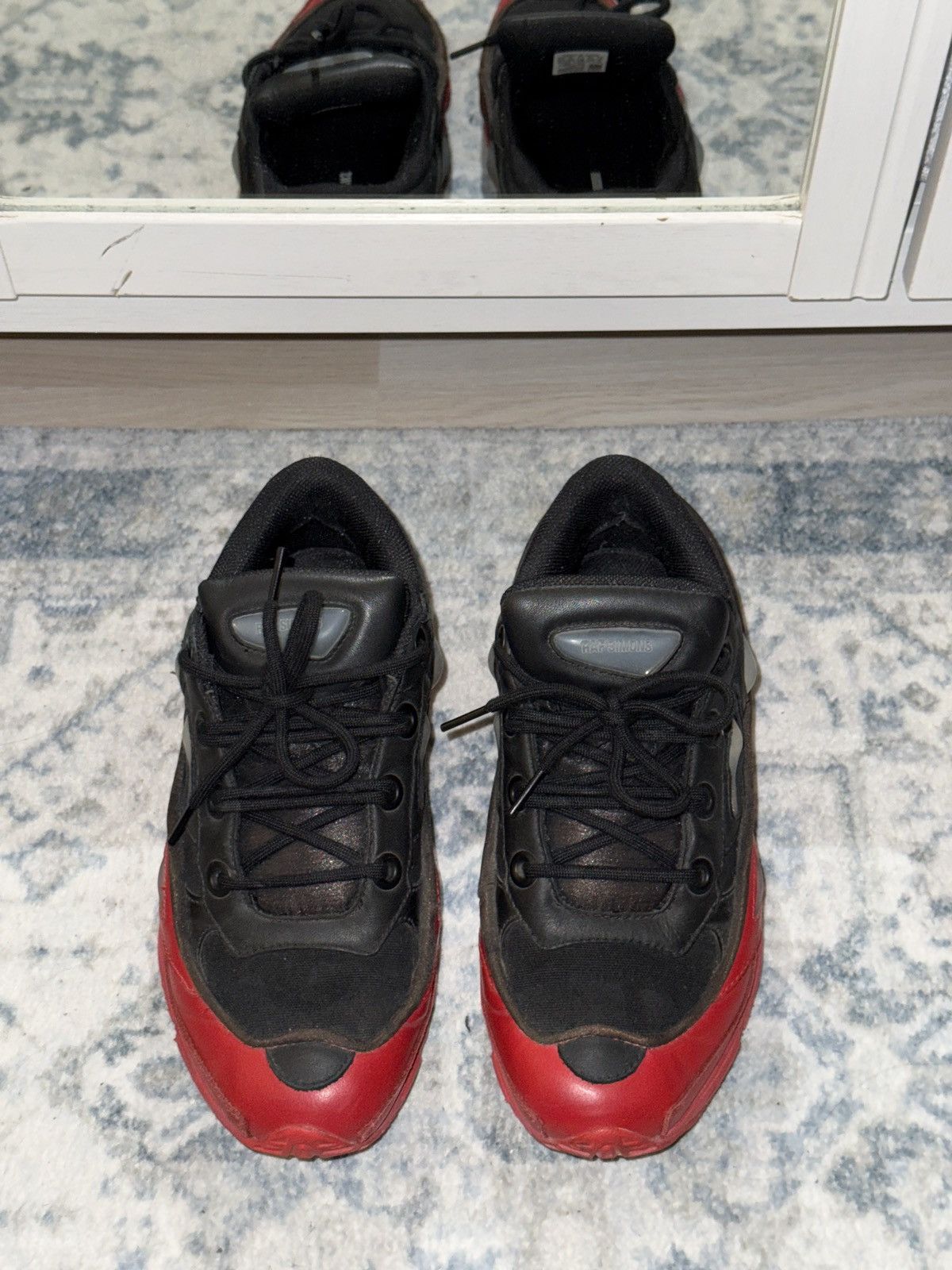 Raf Simons Adidas x Raf Simons Ozweego Skarlet red Size US 7 / EU 40 - 2 Thumbnail