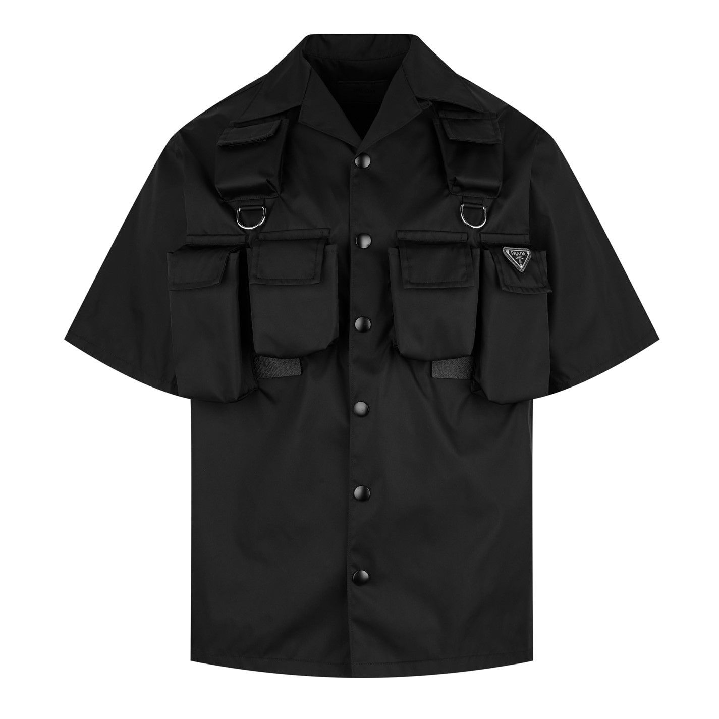 PRADA Short-Sleeved Re-Nylon Shirt