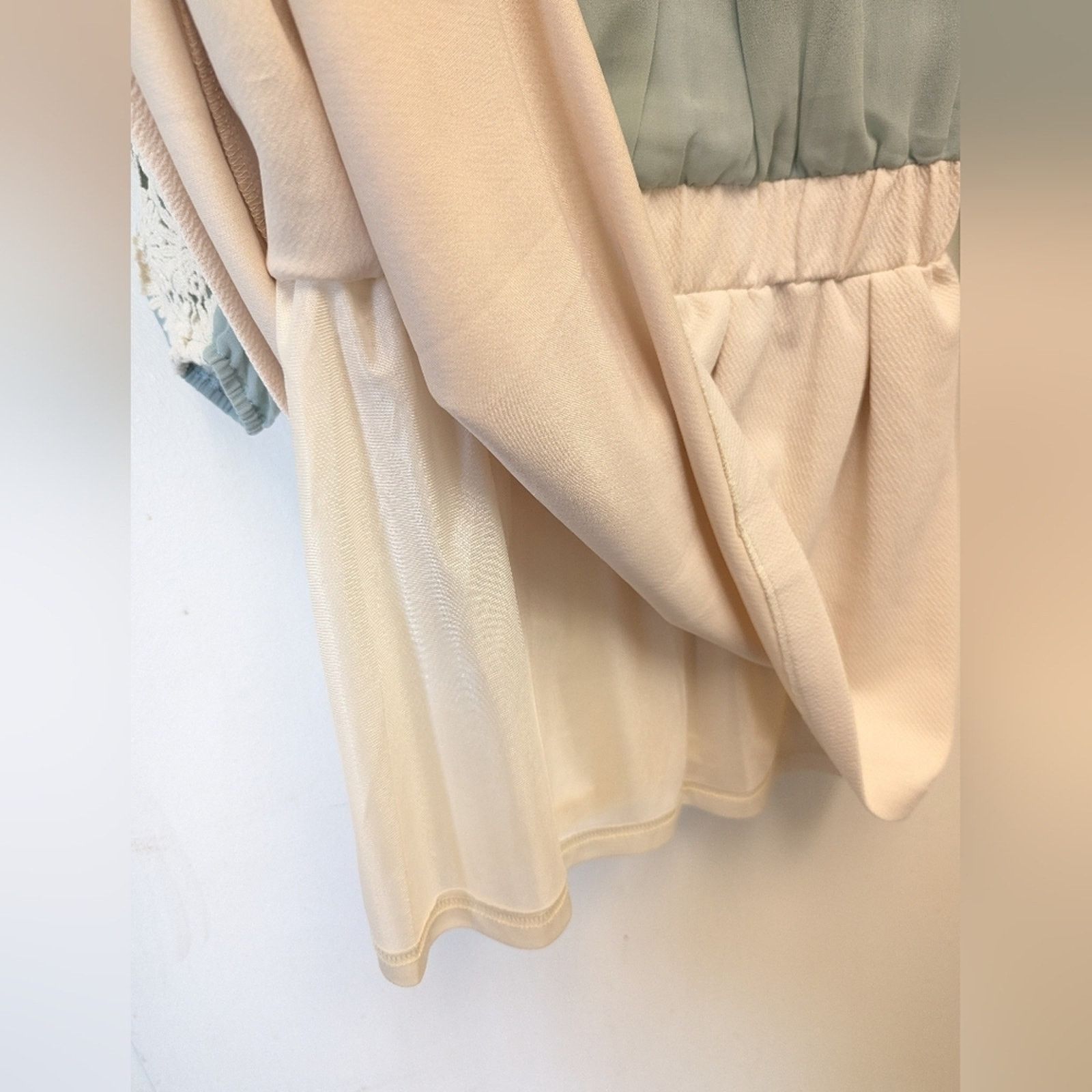 Japanese Brand Laguna Moon Chiffon & Lace Mini Dress Women's Size Small Size S / US 4 / IT 40 - 11 Thumbnail