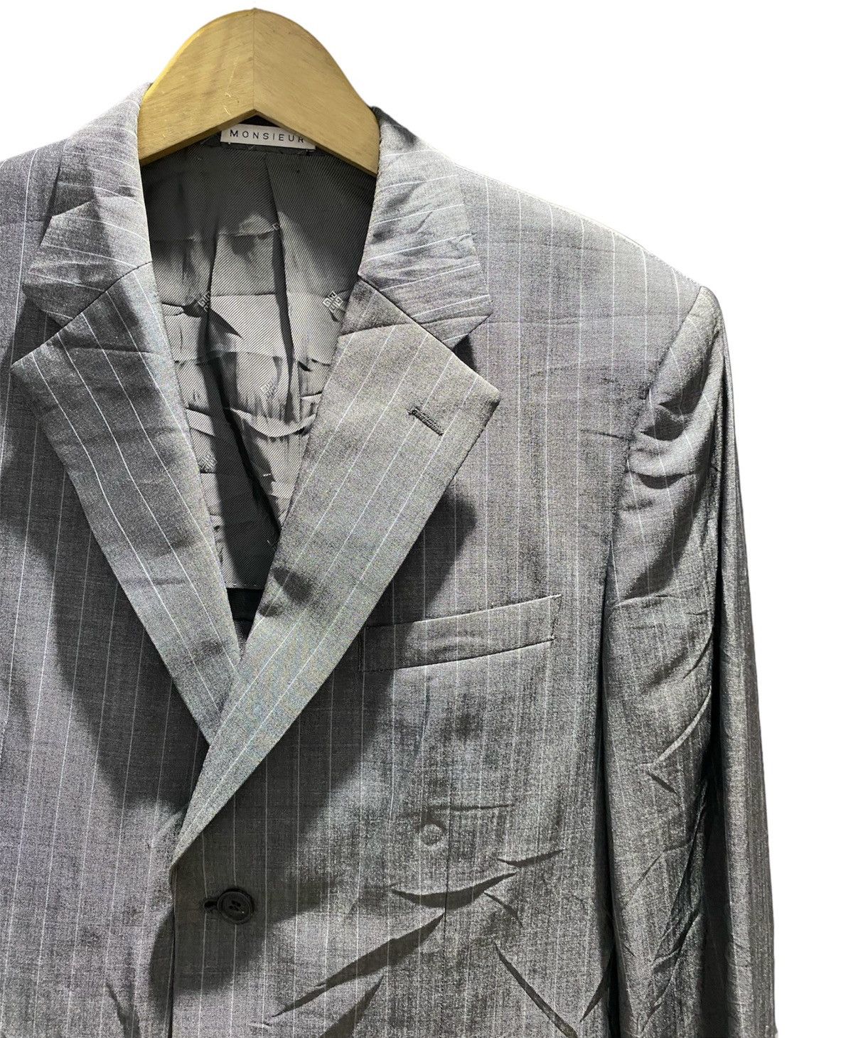 Vintage givenchy stripe blazers luigi botto italy