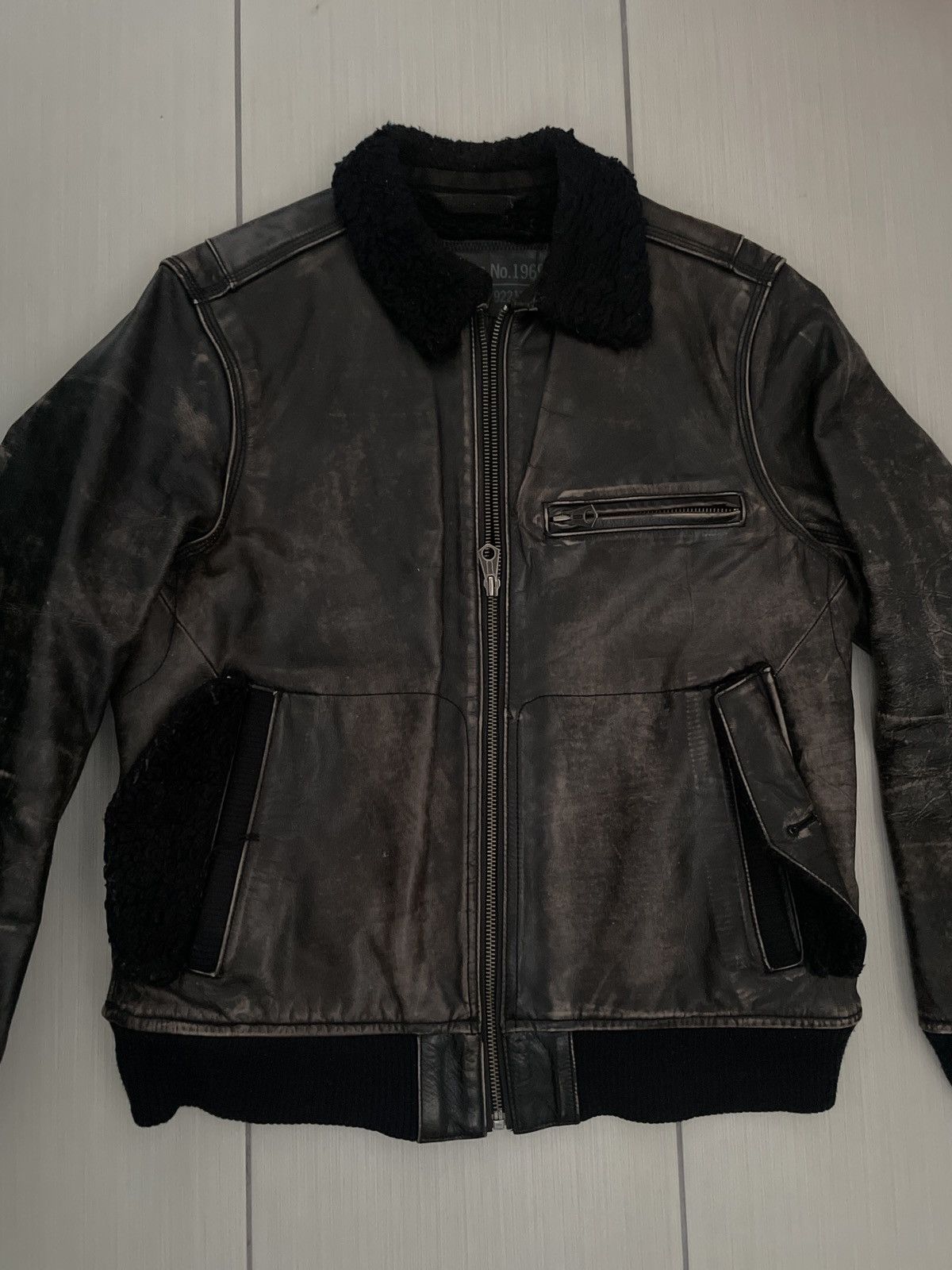 Gap Gap 1969 Vintage Leather Bomber Size US M / EU 48-50 / 2 - 1 Thumbnail