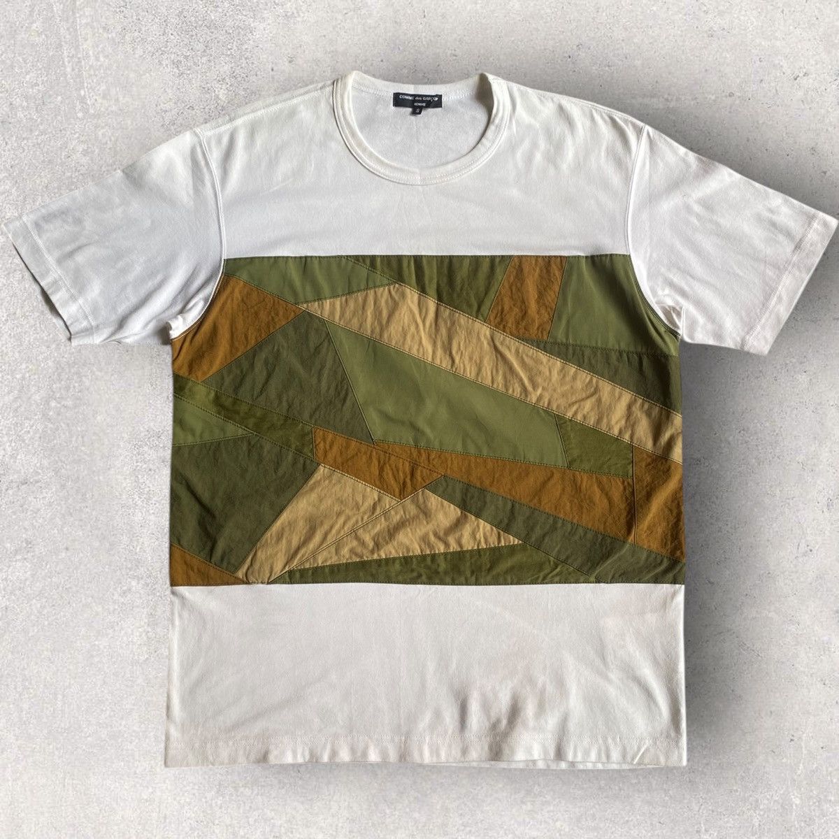 Comme des Garcons Comme Des Garcons Homme Patchwork Tee Size US S / EU 44-46 / 1 - 1 Thumbnail