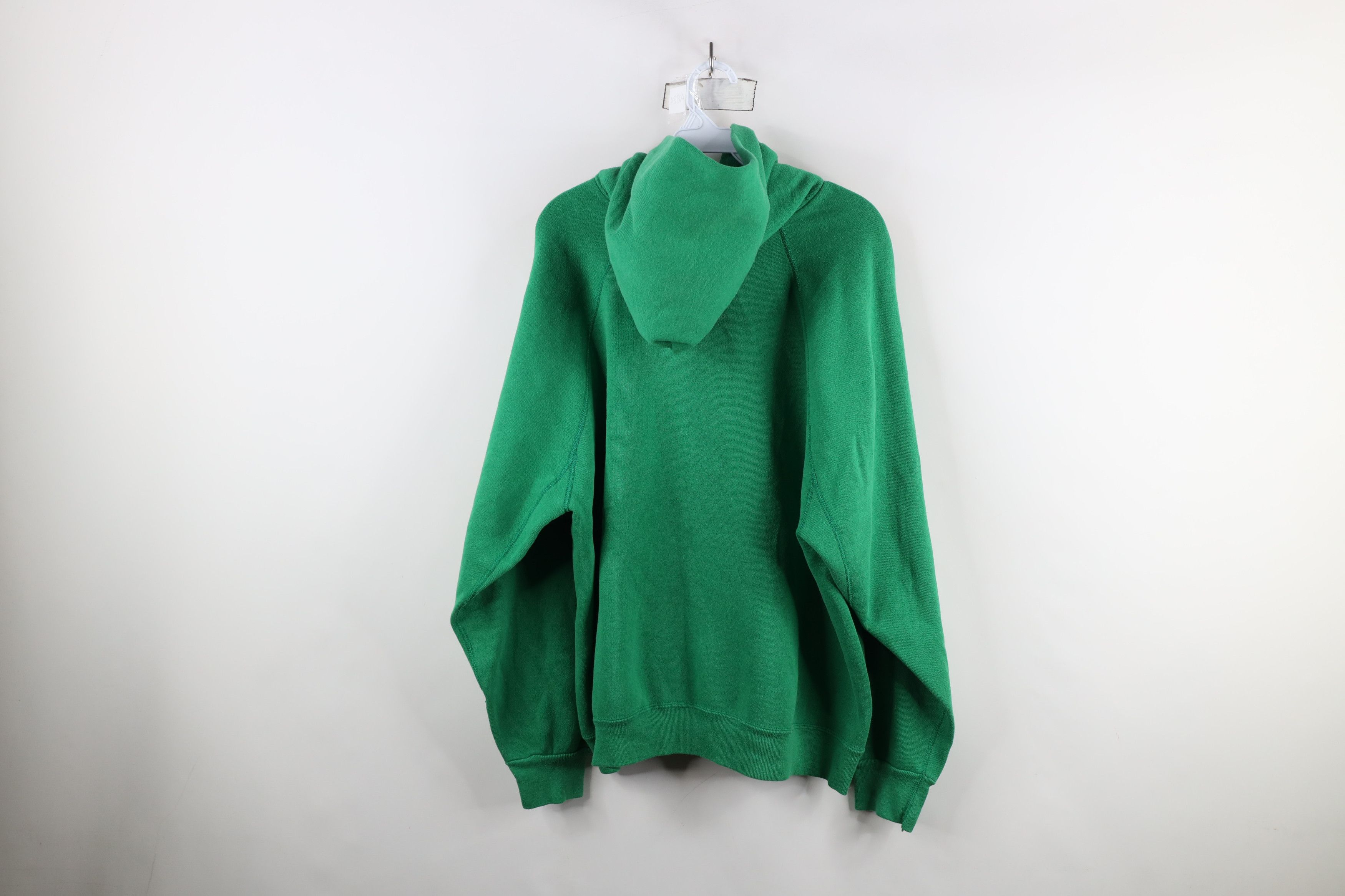Vintage Vintage 70s 80s Gusset Soccer Hoodie Sweatshirt Green USA Size XL / US 12-14 / IT 48-50 - 12 Thumbnail