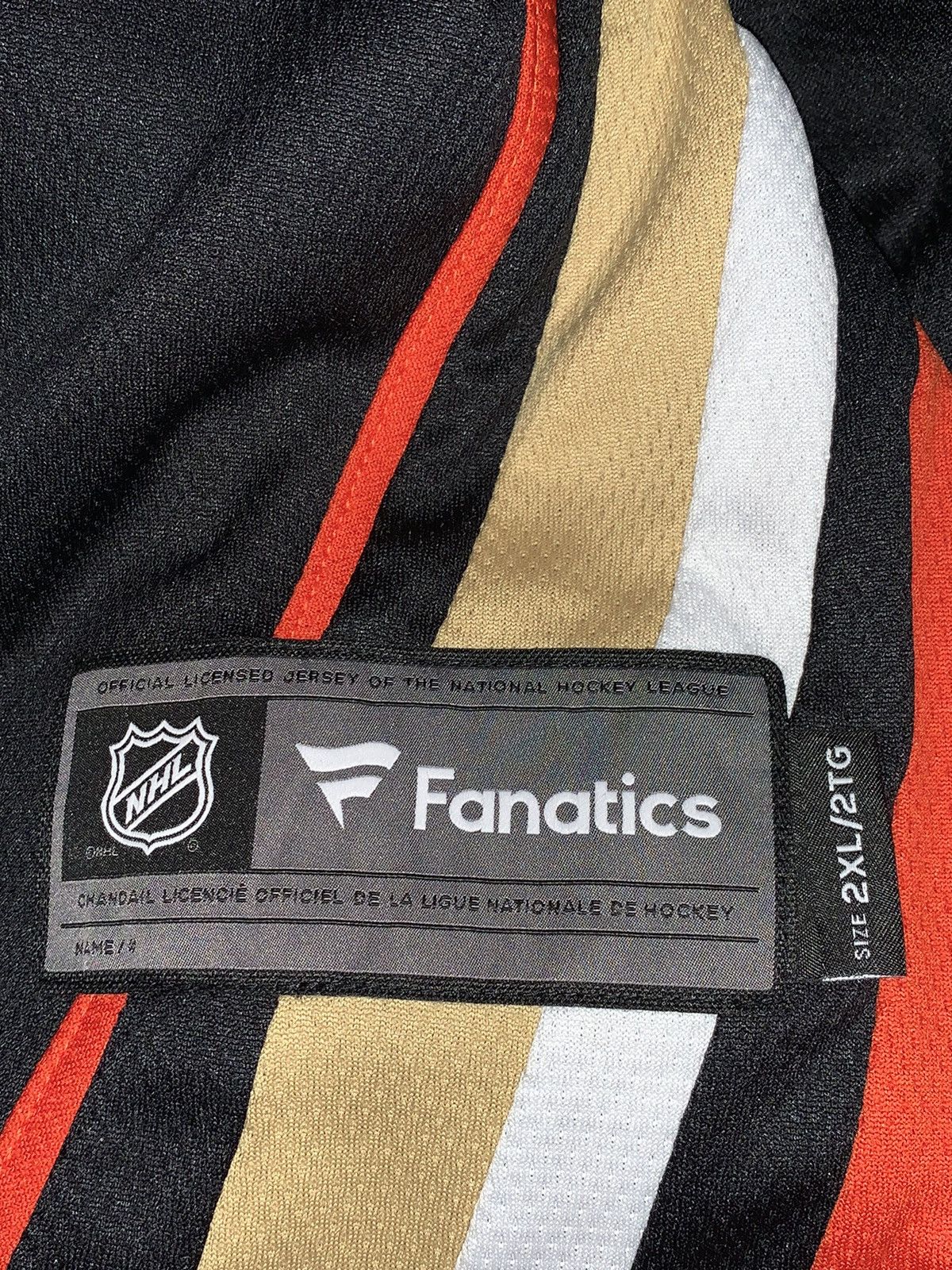 NHL *RARE* New Anaheim Ducks NHL Hockey Jersey Embroidered - 2XL Size US XXL / EU 58 / 5 - 7 Thumbnail