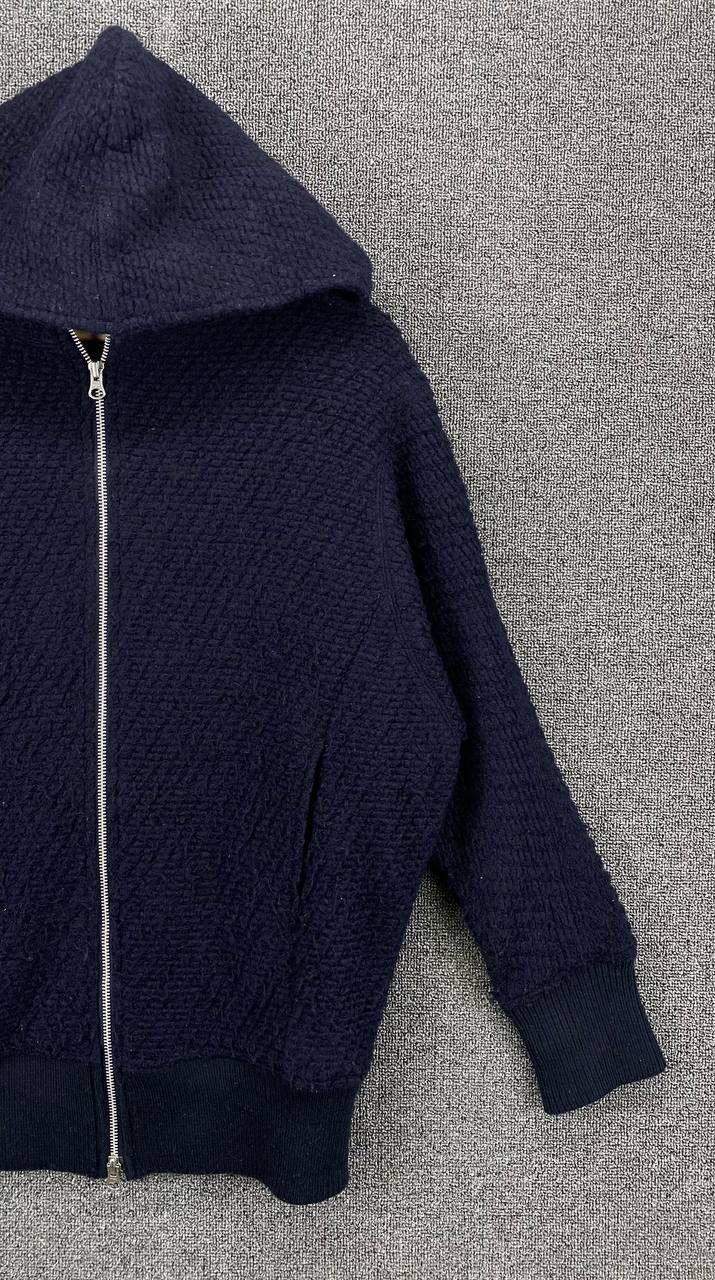 Issey Miyake Vintage Issey Miyake Zucca Knitted Wool Hoodie Jacket Size M / US 6-8 / IT 42-44 - 4 Thumbnail