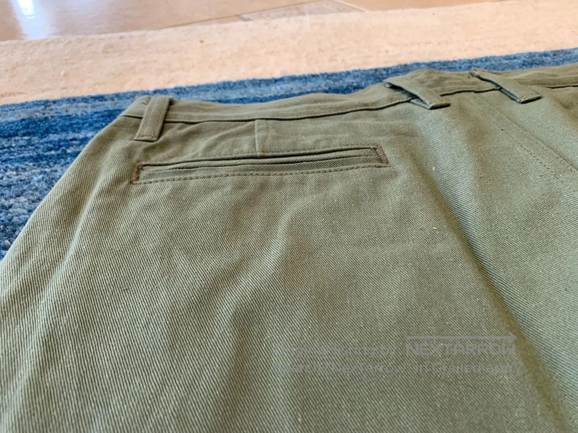 3sixteen 3sixteen 316 Green Officer Pants. Size US 33 - 9 Thumbnail