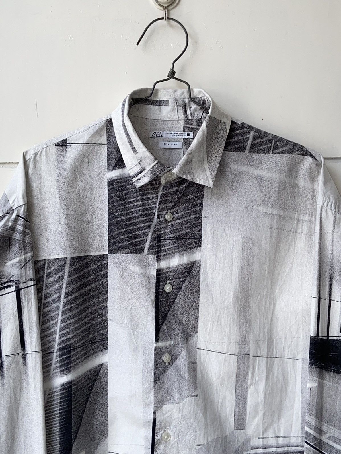 Zara ZARA Motive Shirt Size US XXL / EU 58 / 5 - 3 Thumbnail