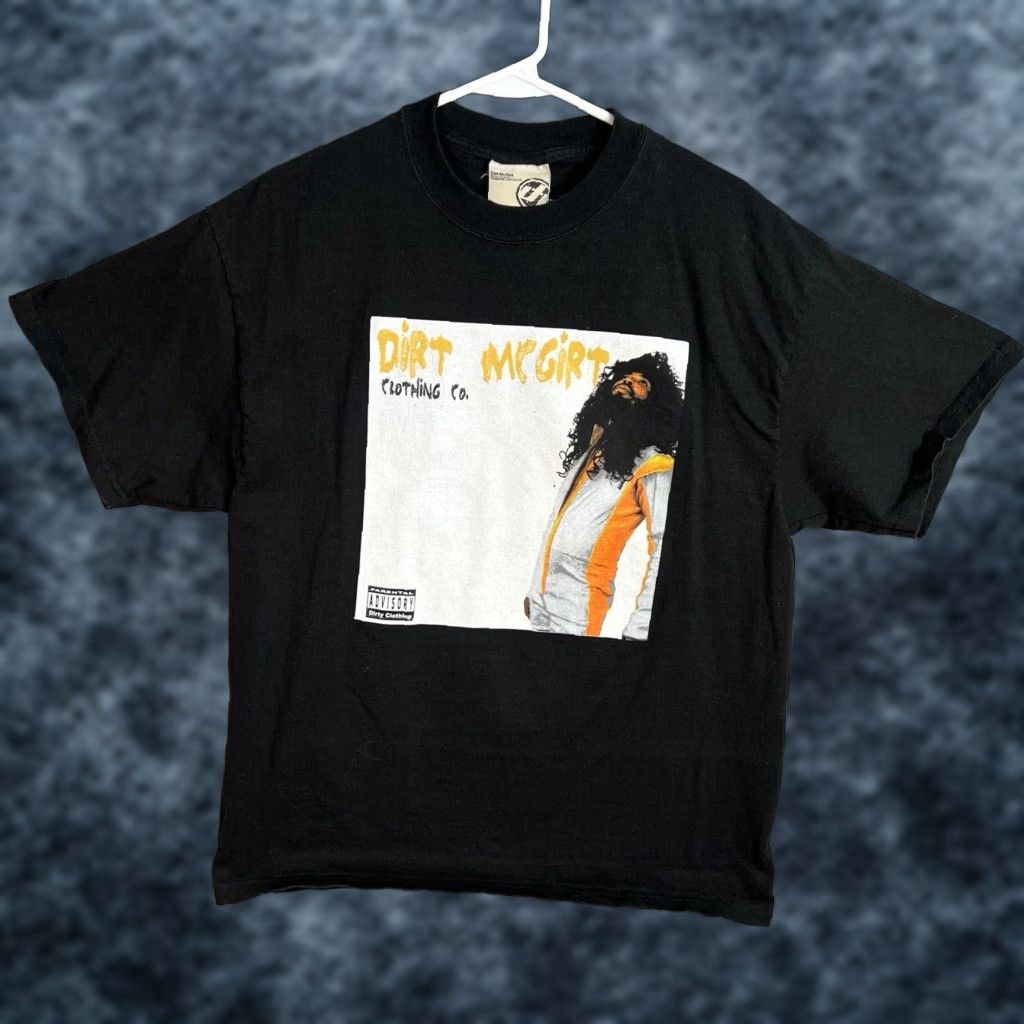 Vintage VINTAGE Dirt McGirt Clothing WuTang T shirt Adult Large Black Mens Size US L / EU 52-54 / 3 - 1 Thumbnail