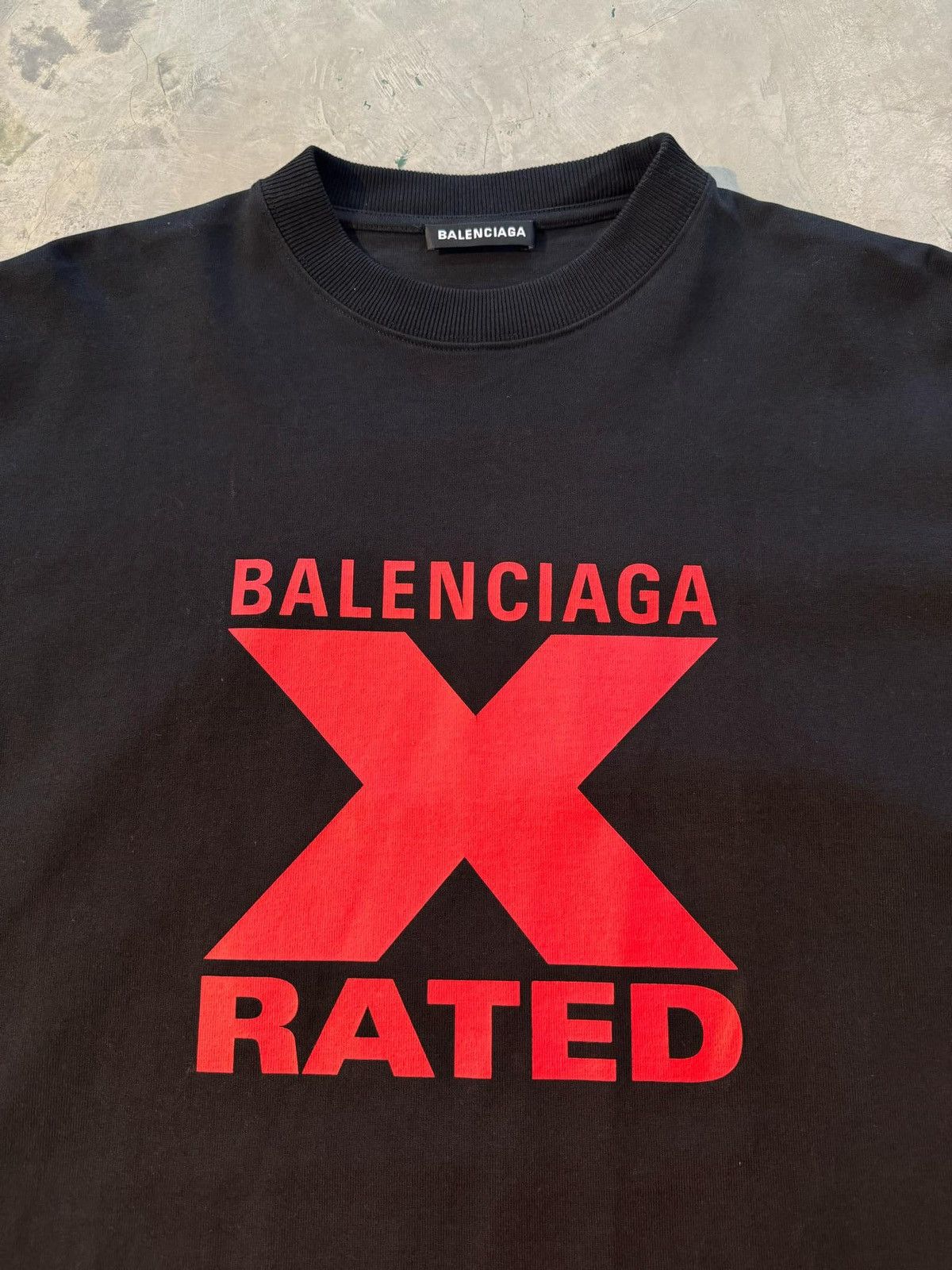 Balenciaga Balenciaga X-Rated tee Size US XS / EU 42 / 0 - 2 Thumbnail
