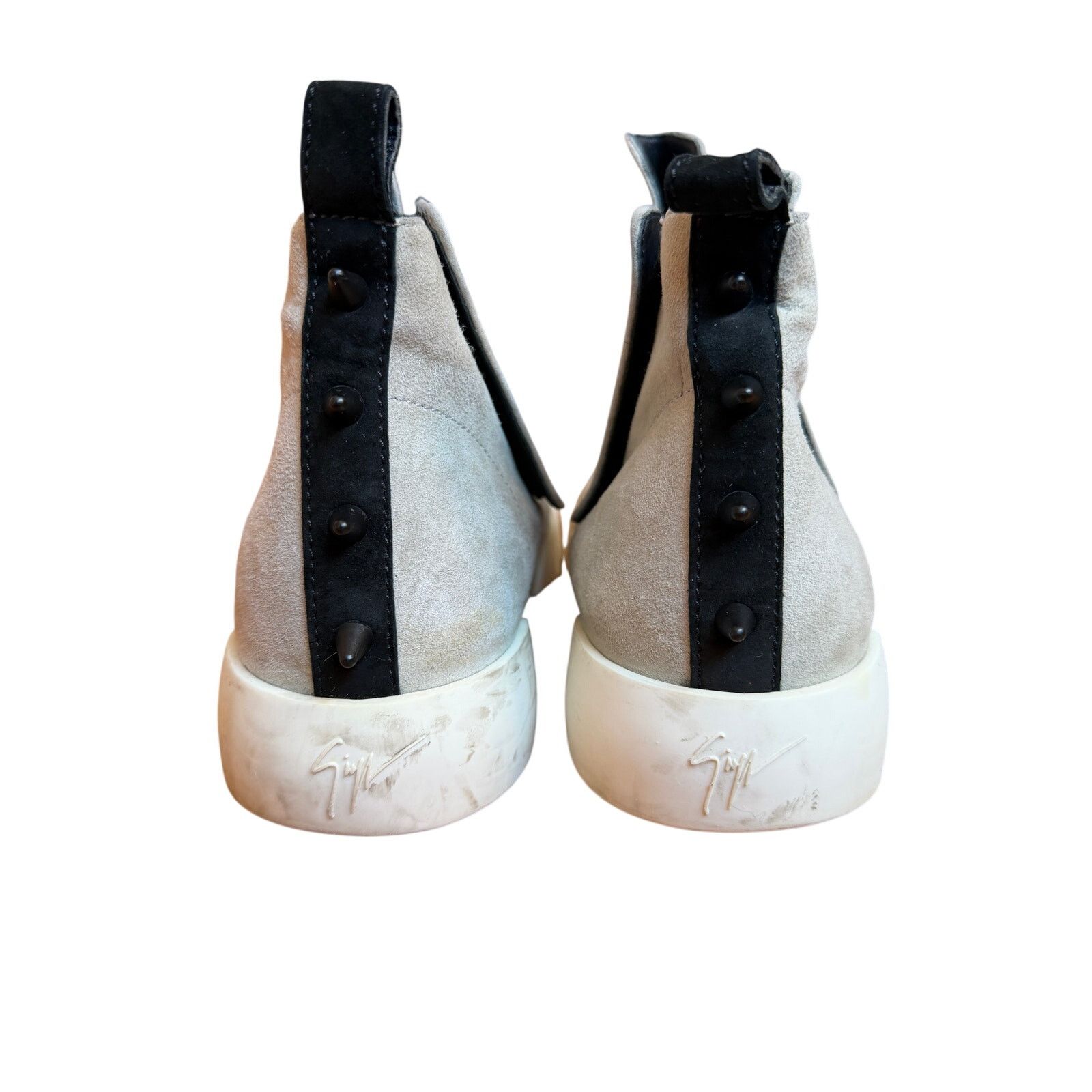 Giuseppe Zanotti Giuseppe Zanotti Men’s The Shark 5.0 Mid-Top Sneaker Size US 10.5 / EU 43-44 - 4 Thumbnail