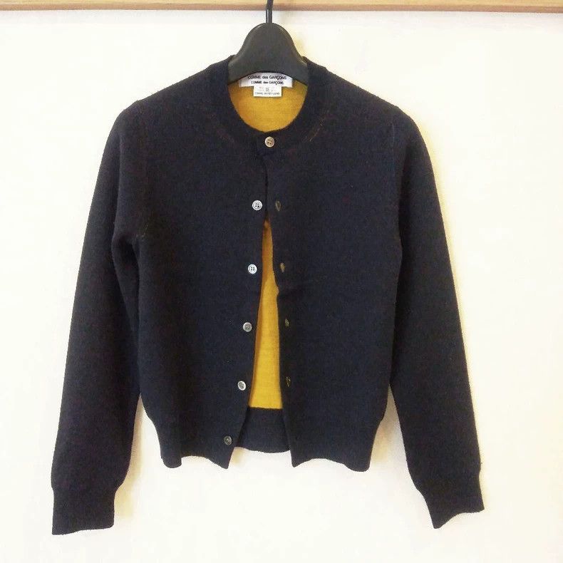 Comme des Garcons Comme Des Garcons Colour matching blouse cardigan sweater Size XS / US 0-2 / IT 36-38 - 2 Thumbnail