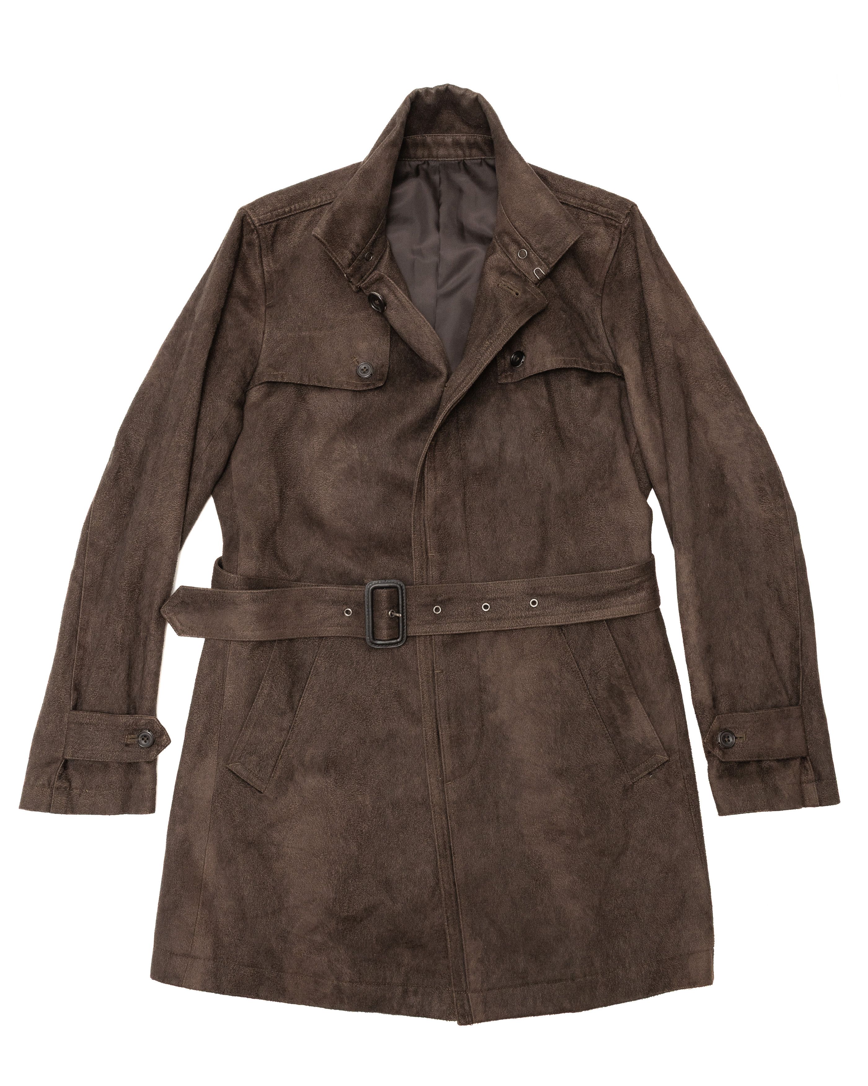 Tornado Mart TORNADO MART Faux Suede Coat Size US M / EU 48-50 / 2 - 1 Thumbnail