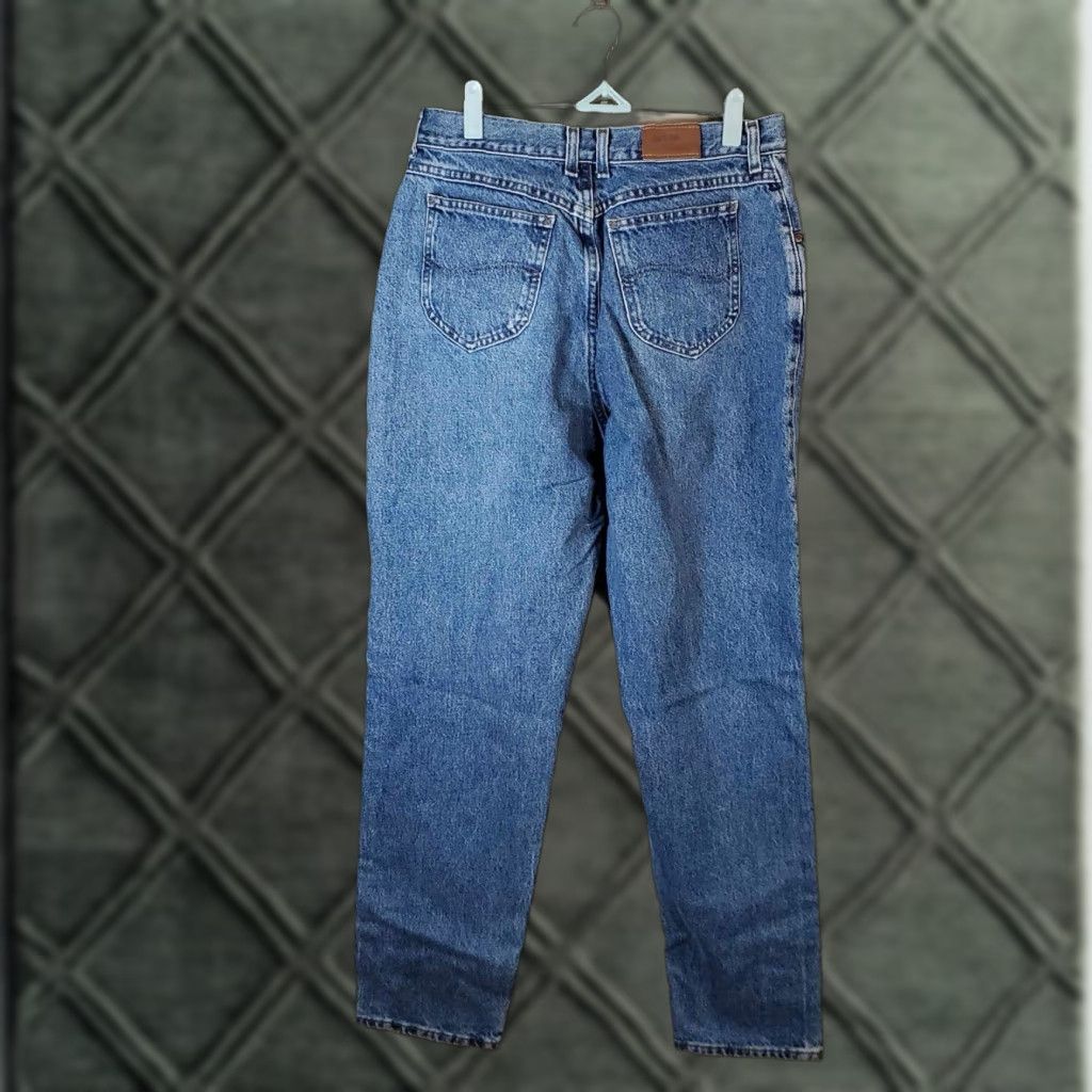 Lee VINTAGE Lee Jeans Dark Wash Faded Tag Size 30 X 30 Mens Jeans 30 Inseam Blue Straight Size US 30 / EU 46 - 1 Thumbnail