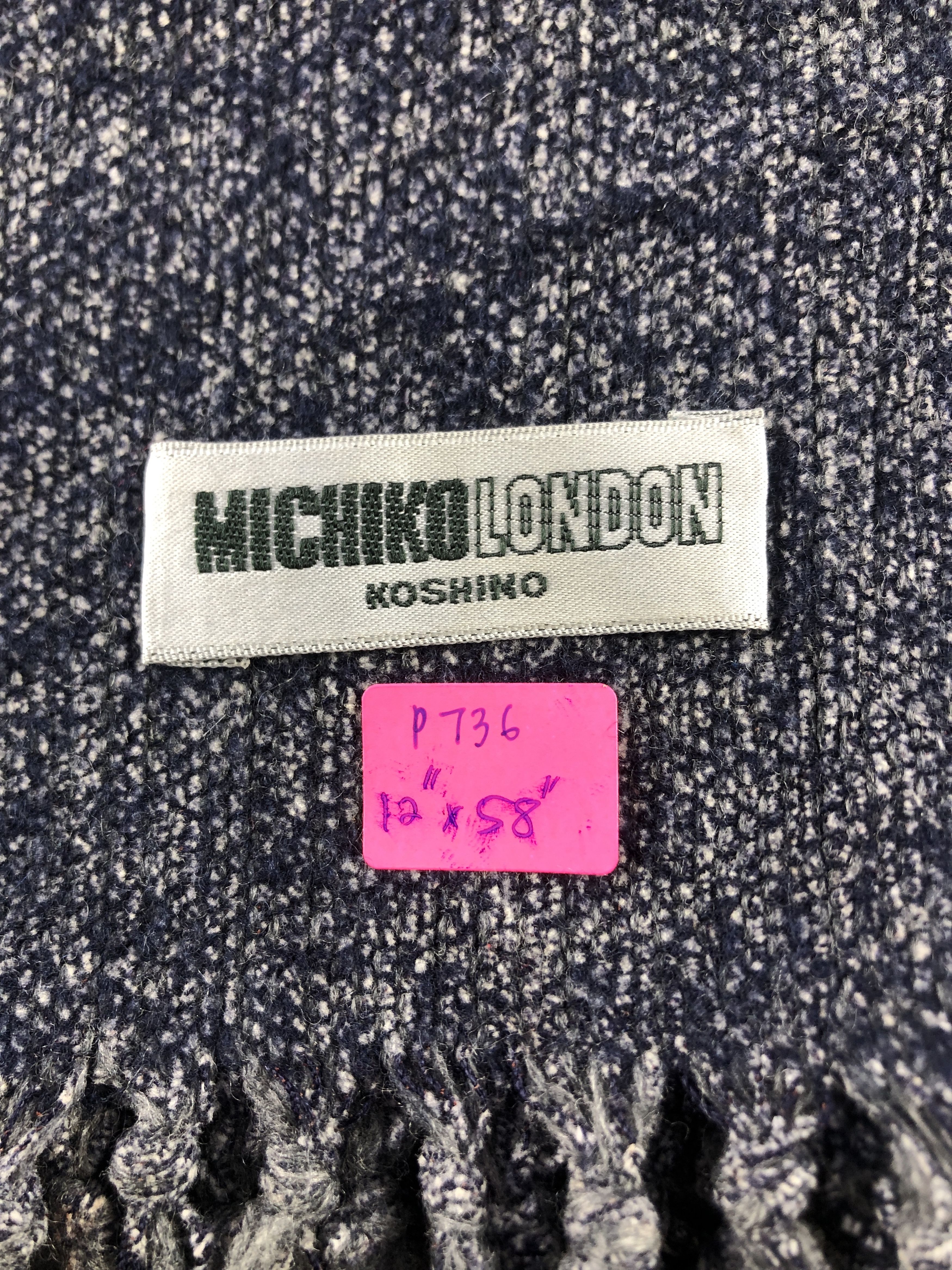 Michiko Koshino London Michiko Koshino Scarf / Muffler / Neckwear P736 Size ONE SIZE - 4 Thumbnail