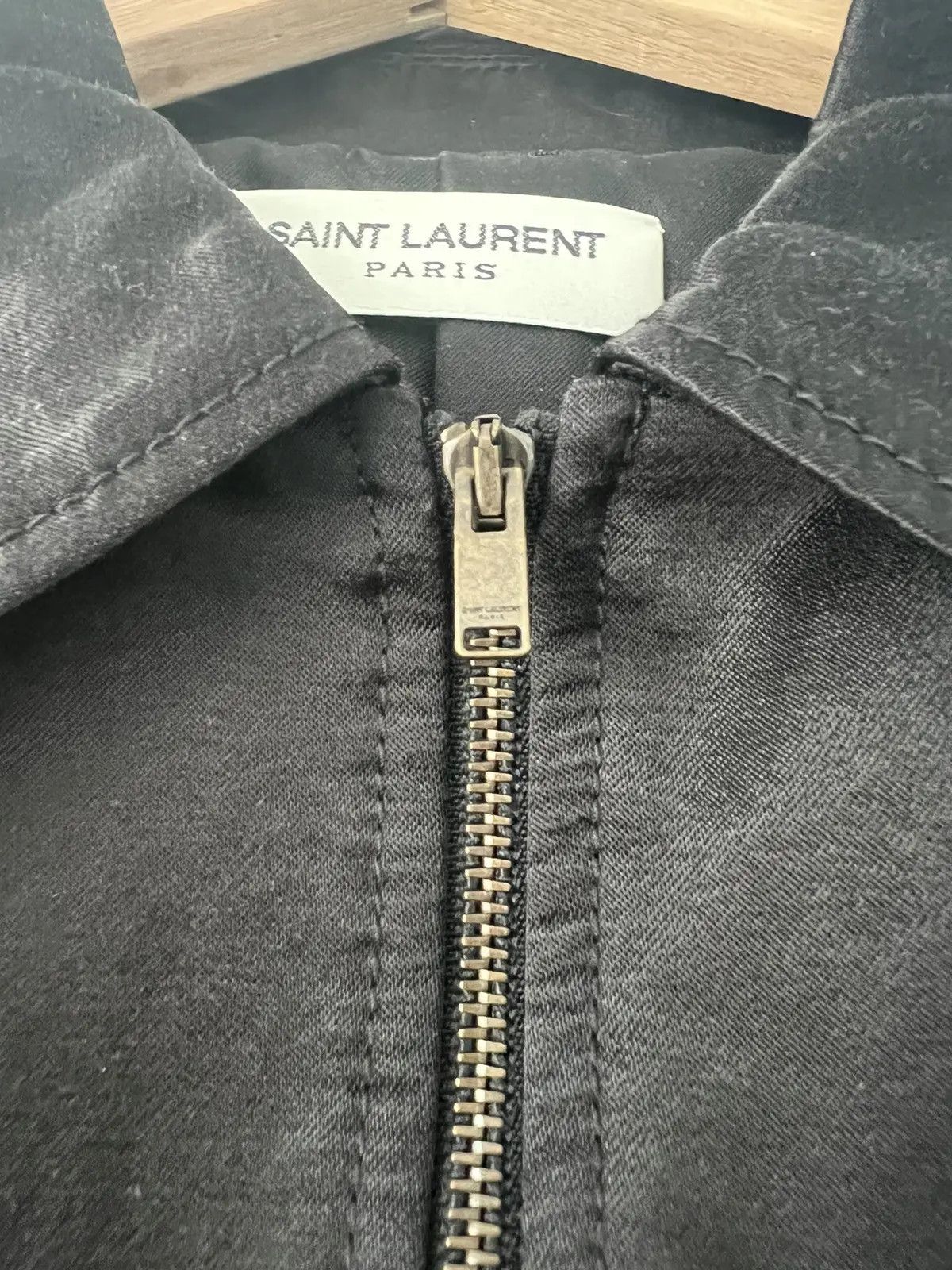 Saint Laurent Paris 16FW Silk Music Note Jacket Size US M / EU 48-50 / 2 - 4 Thumbnail