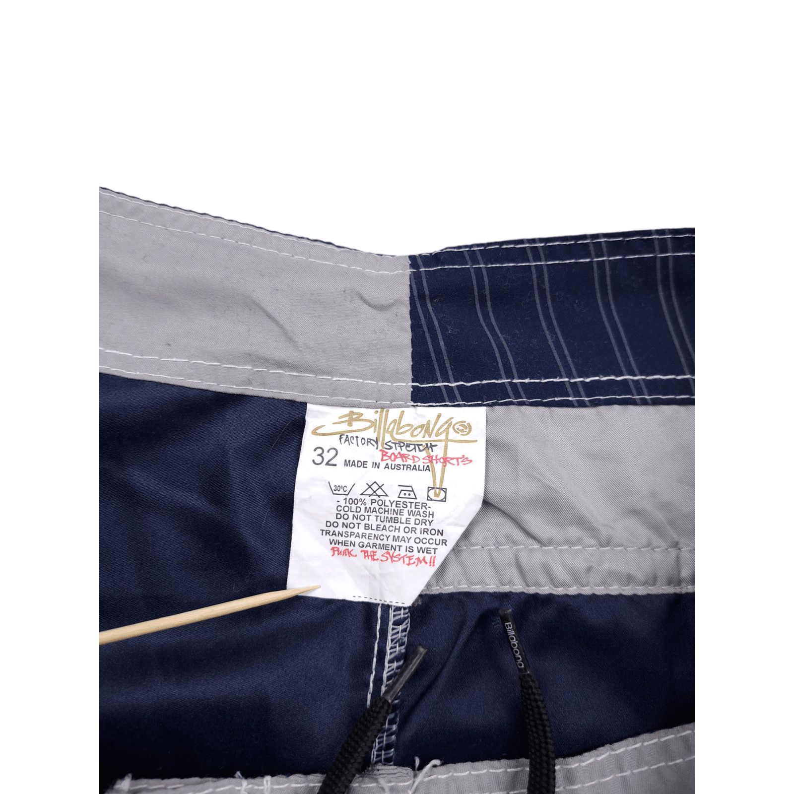 Billabong 💎 Vintage 00s bilabong jorts surf shorts surfing embroidery Size US 32 / EU 48 - 10 Thumbnail