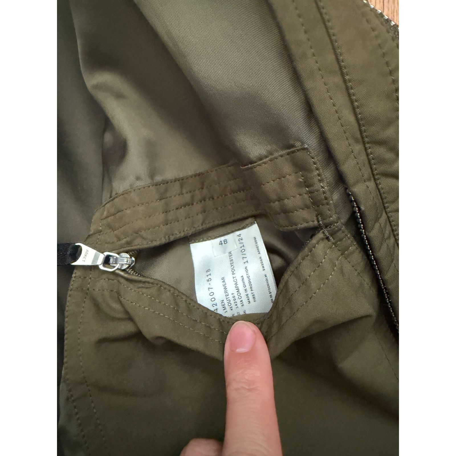 Arket Arket Olive ten-c field jacket Nylon M-65 Size US M / EU 48-50 / 2 - 3 Thumbnail