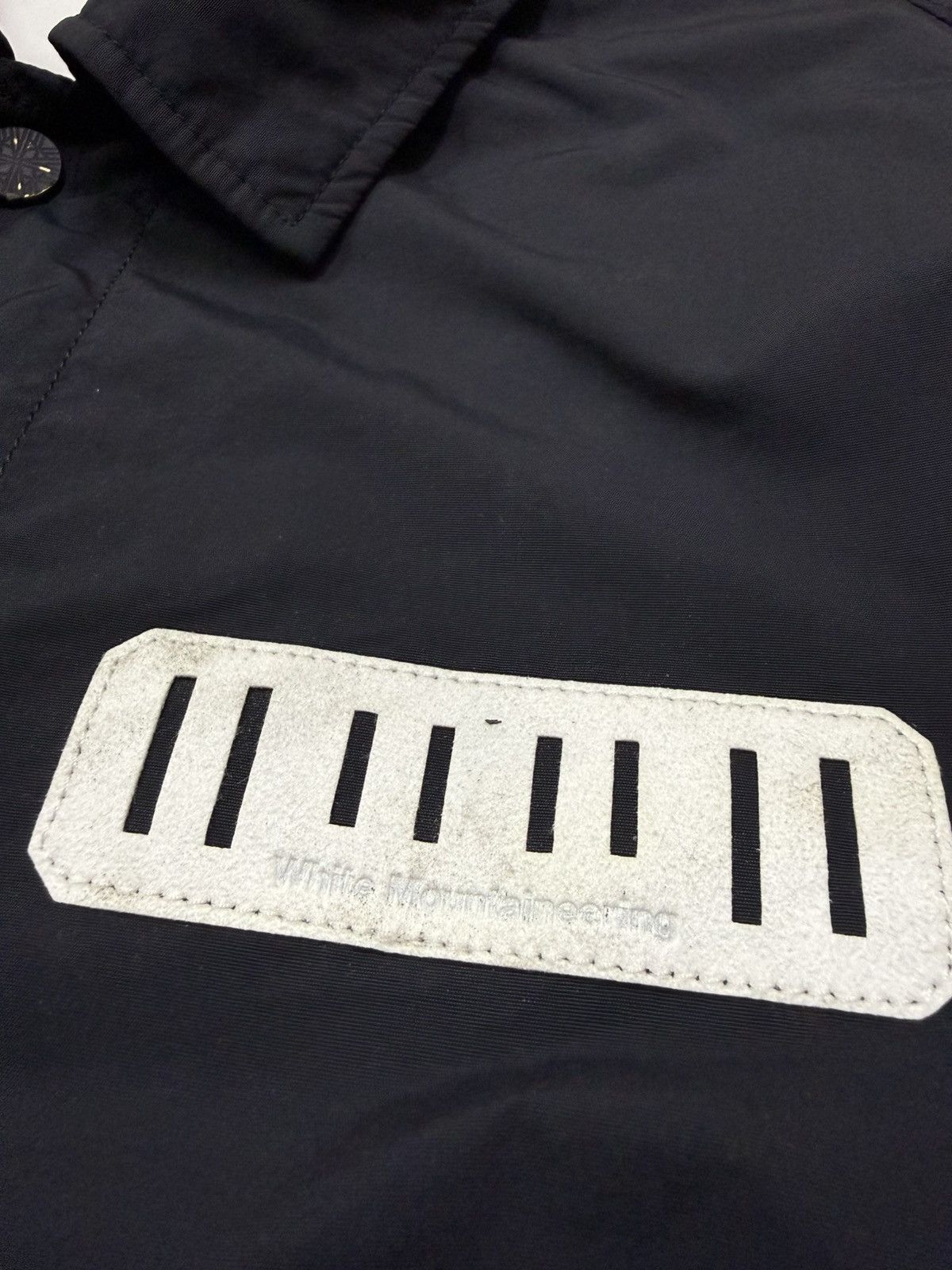 White Mountaineering WHITE MOUTAINEERING BACKHIT LOGO COACH JACKET Size US L / EU 52-54 / 3 - 5 Thumbnail