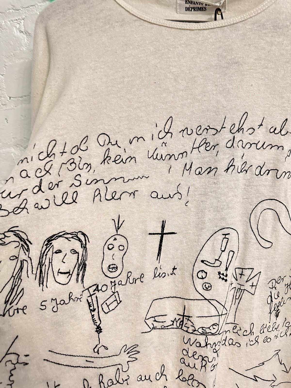 Enfants Riches Deprimes ERD Early ERD FRENCH EMBROIDERED SHIRT Size US L / EU 52-54 / 3 - 2 Thumbnail