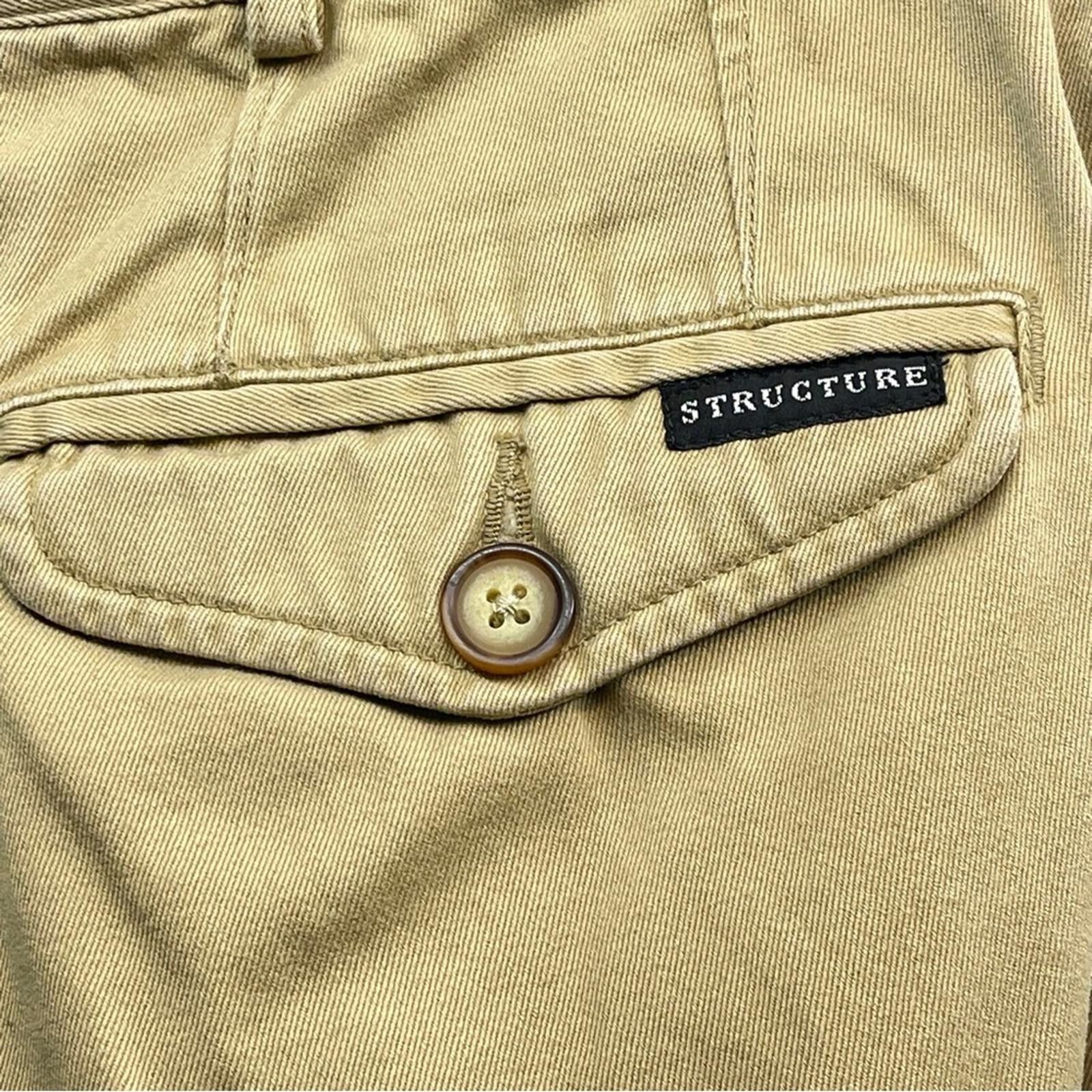 Structure Structure Men's Tan Pants - altered to size 30/28 Size US 30 / EU 46 - 4 Thumbnail