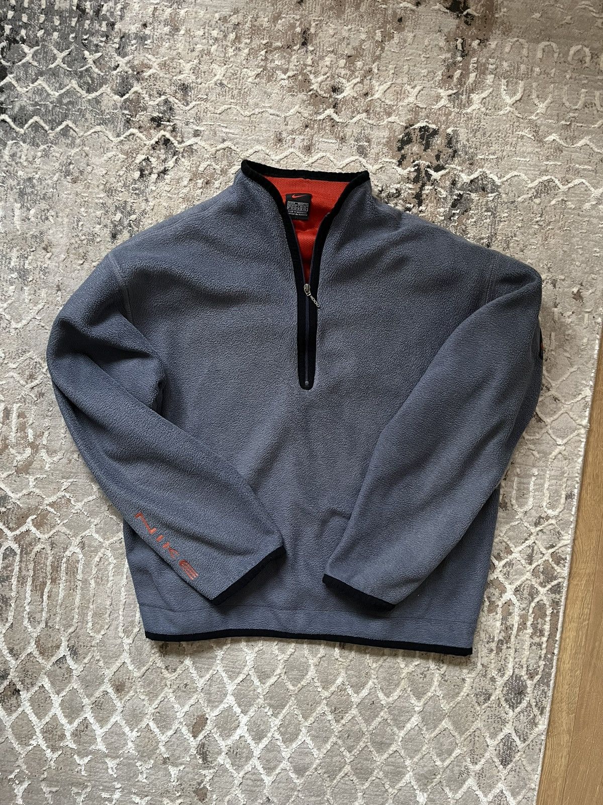 Nike Vintage Nike fleece sweatshirt outdoor rare Size US M / EU 48-50 / 2 - 2 Thumbnail