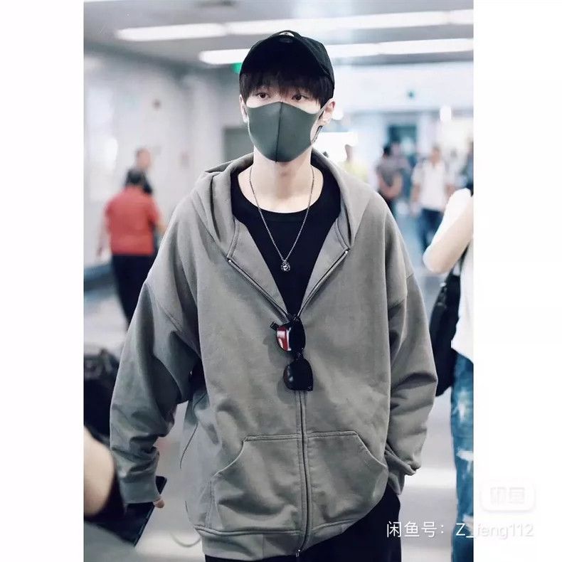 Fear of God Fear of God God grey zip silhouette hoodie Size US L / EU 52-54 / 3 - 2 Thumbnail