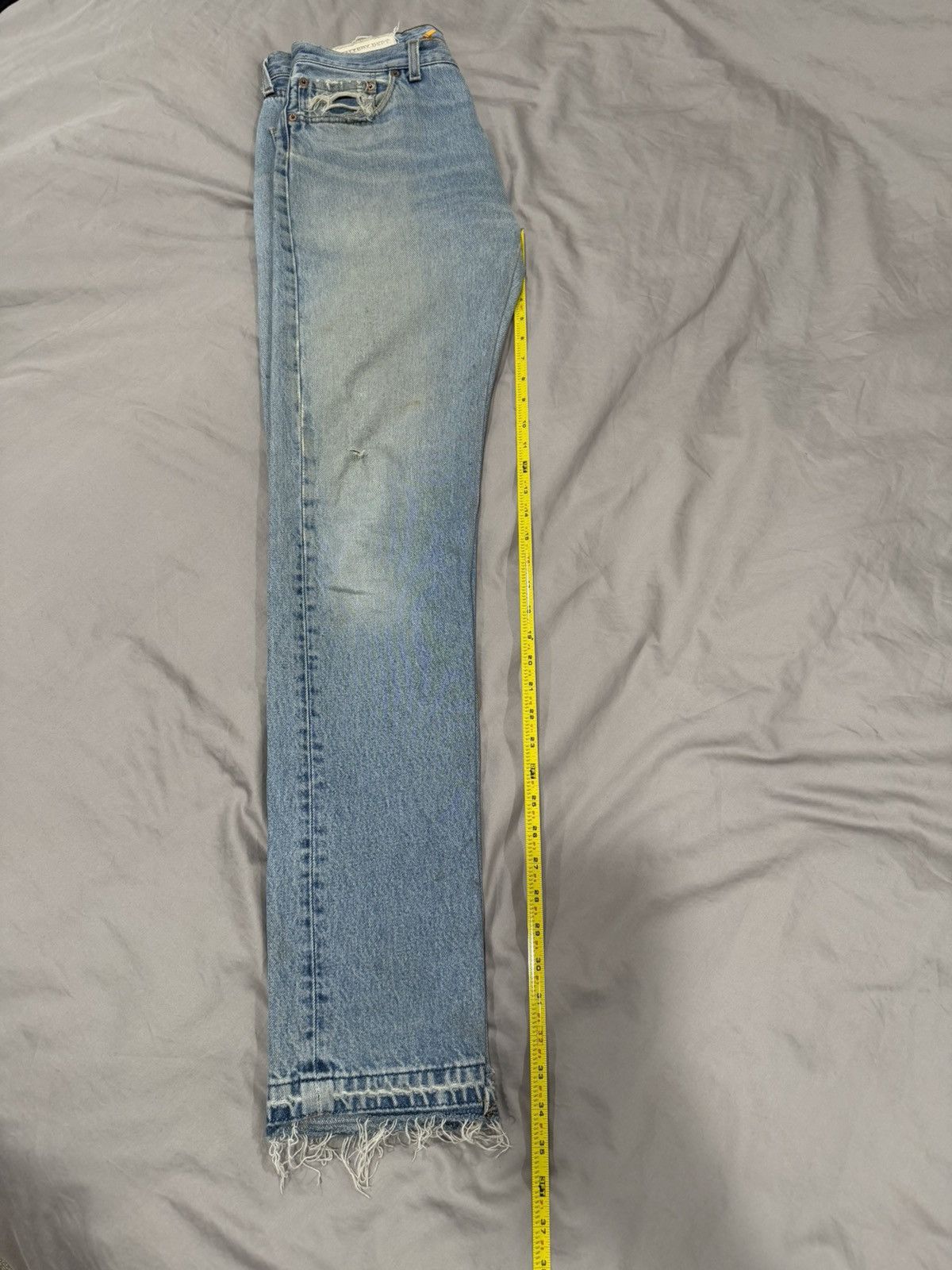 Gallery Dept. GALLERY DEPT. La Flare Deconstructed Levi's Jeans Size US 31 - 9 Thumbnail
