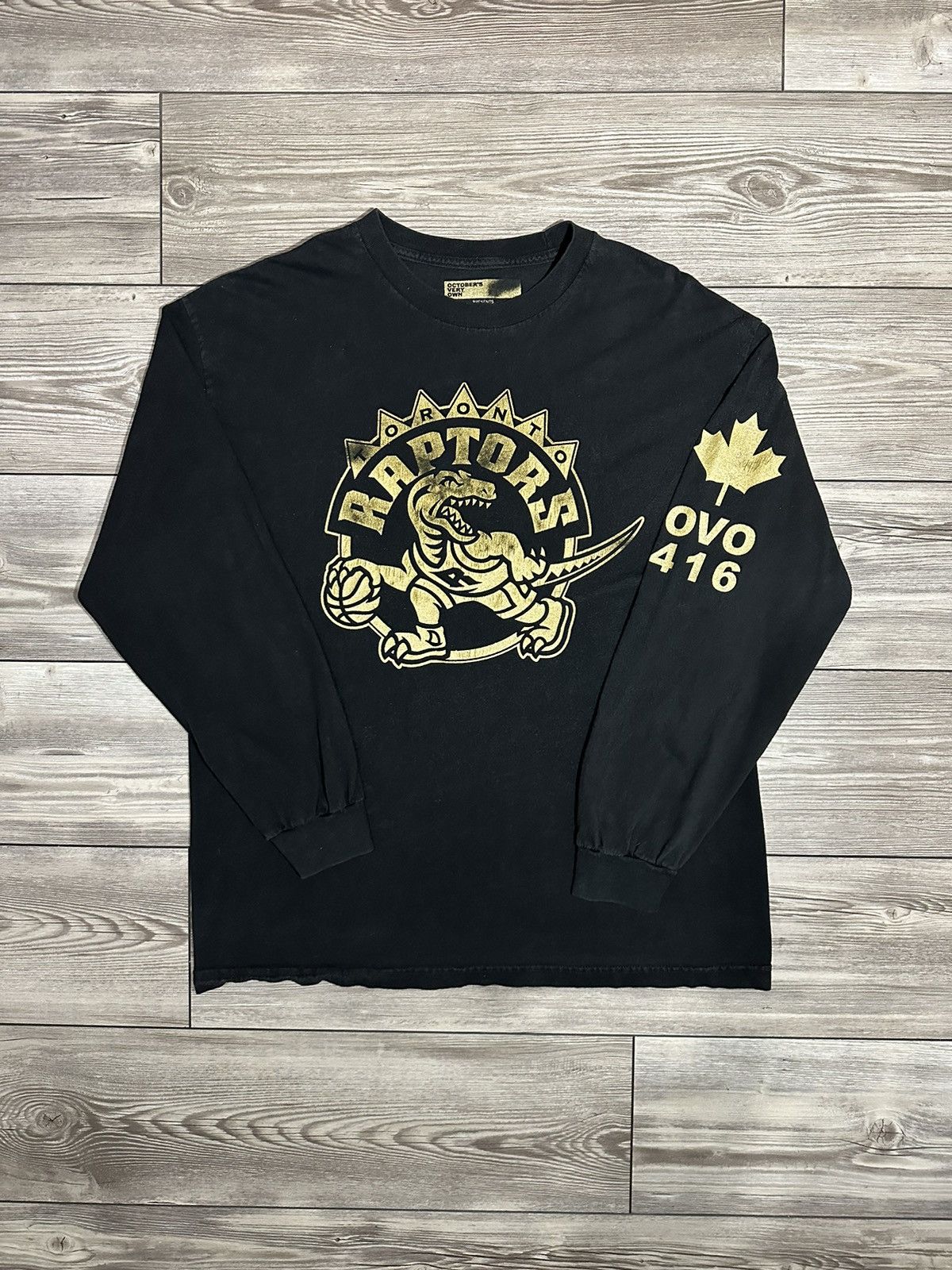 OVO x Toronto Raptors 2014 Drake Night Longsleeve Shirt