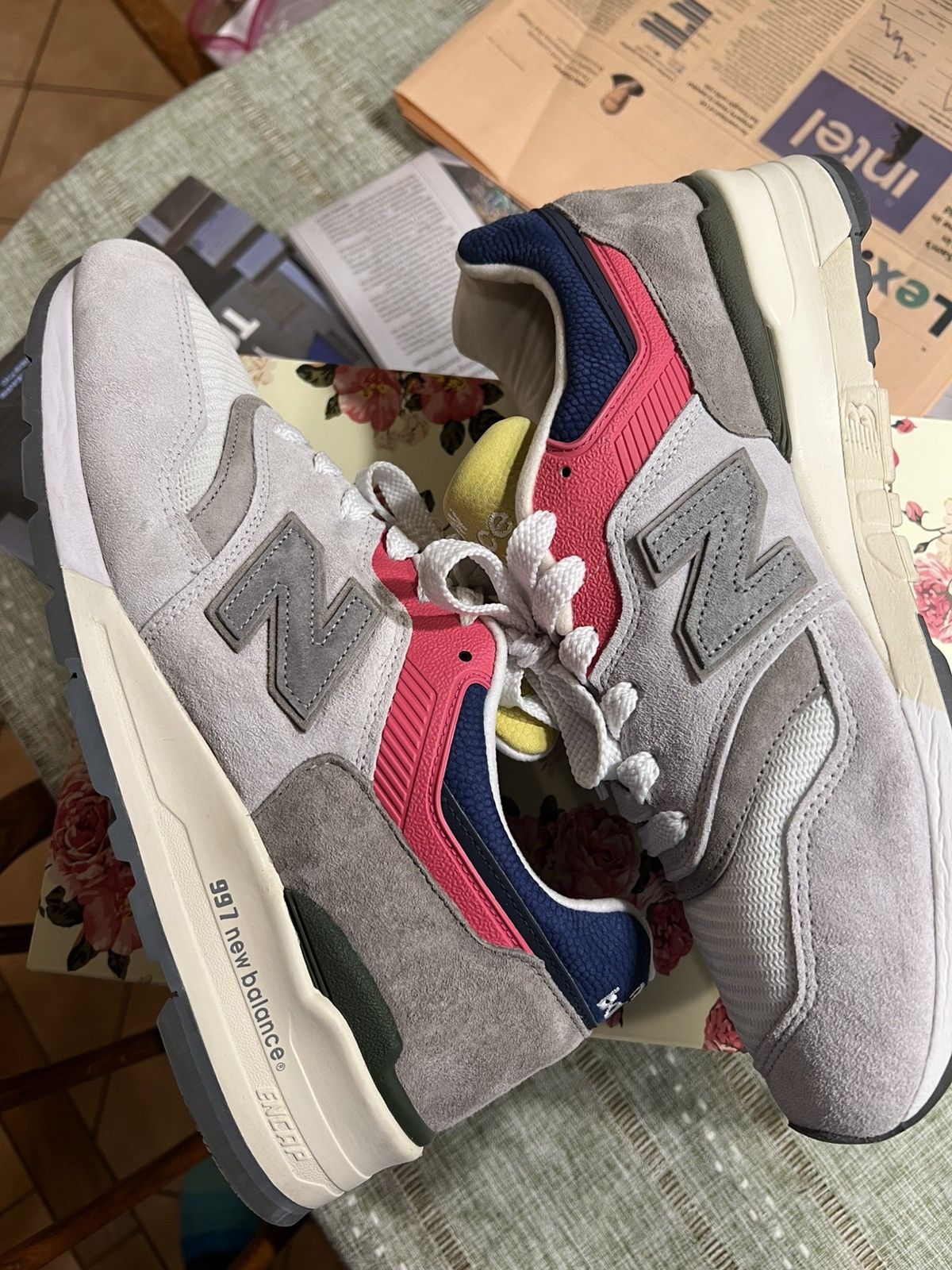 Aime Leon Dore × New Balance Aime Leon Dore New Balance 997 Canary Yellow Size US 10 / EU 43 - 4 Thumbnail